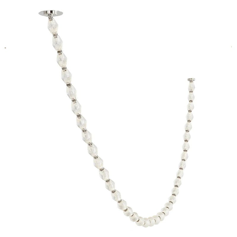 Glass Chain Chandelier - YIOSI