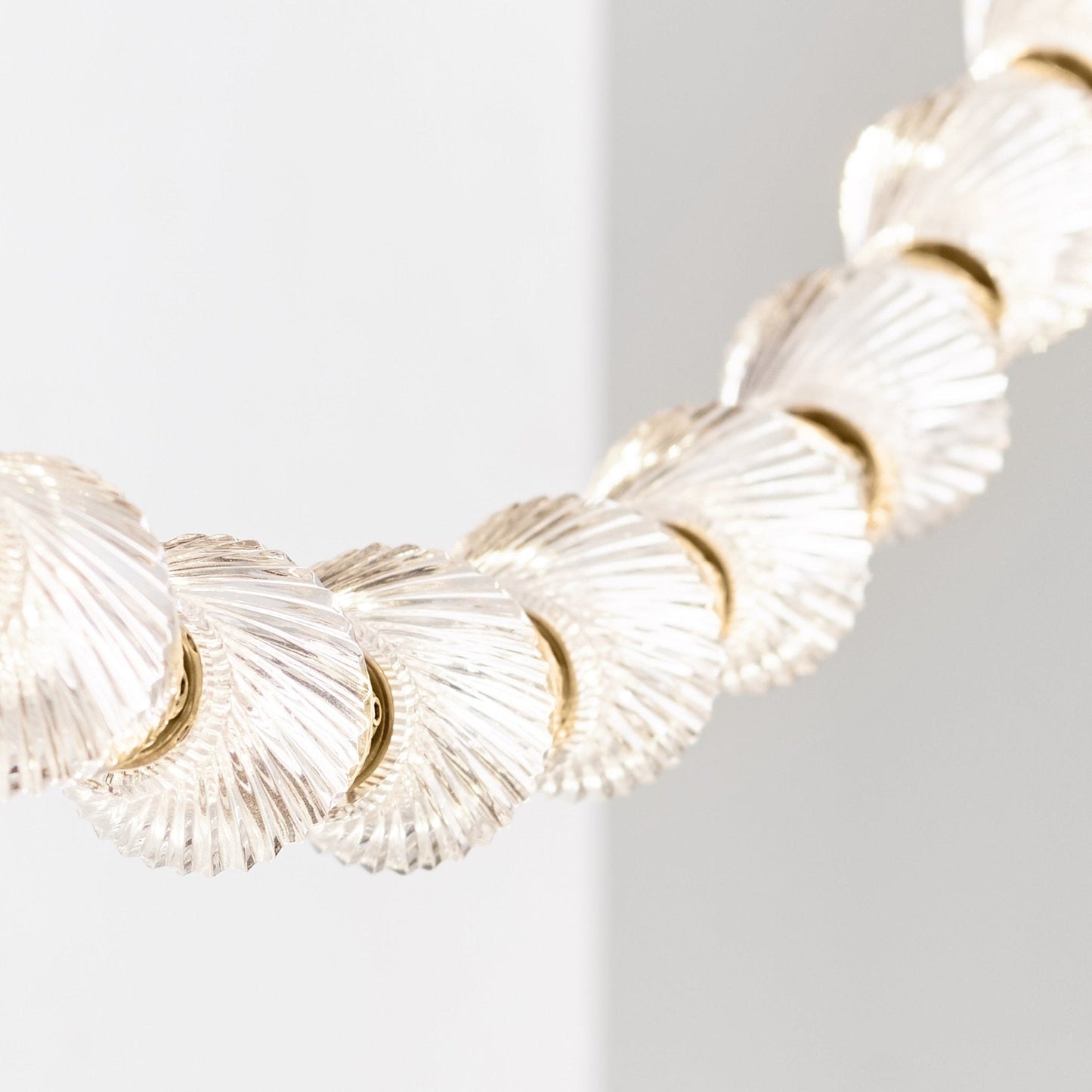 Glass Chain Chandelier - YIOSI