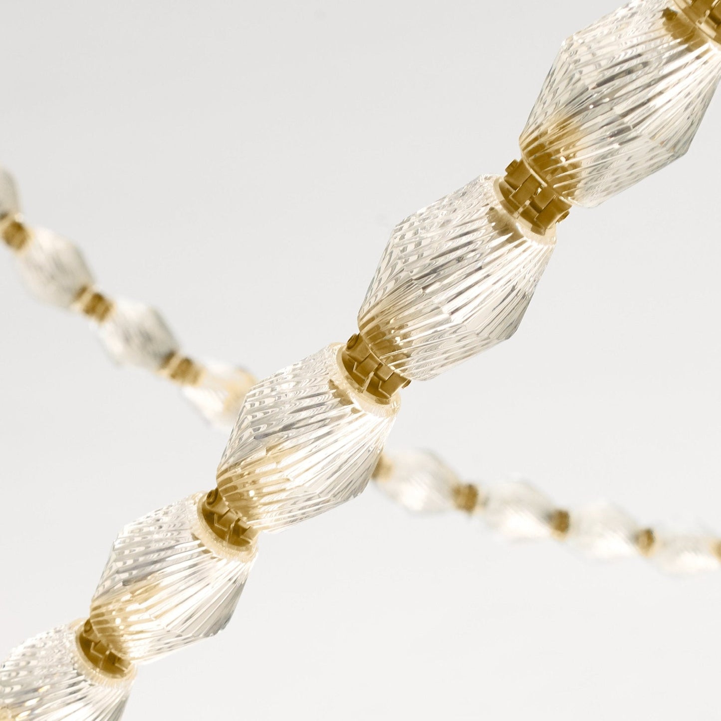 Glass Chain Chandelier - YIOSI