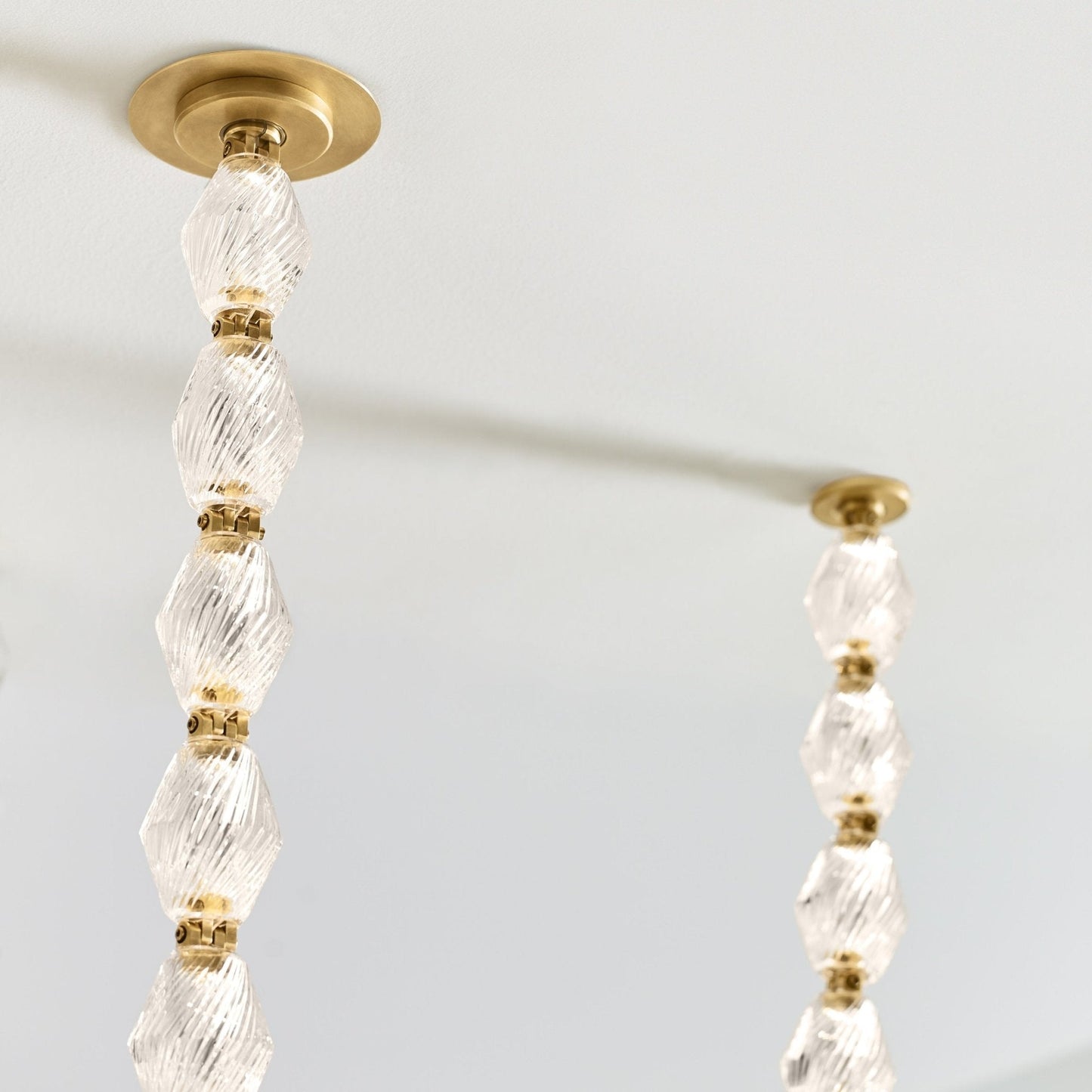 Glass Chain Chandelier - YIOSI