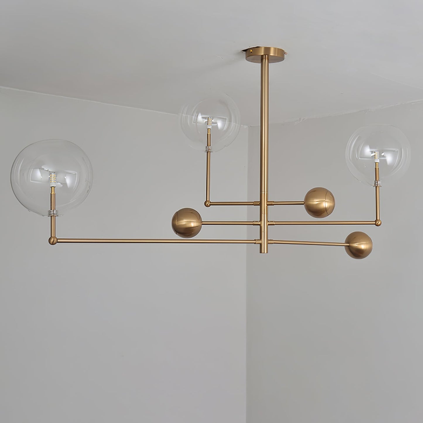 Glass Globe Mobile Chandelier - YIOSI