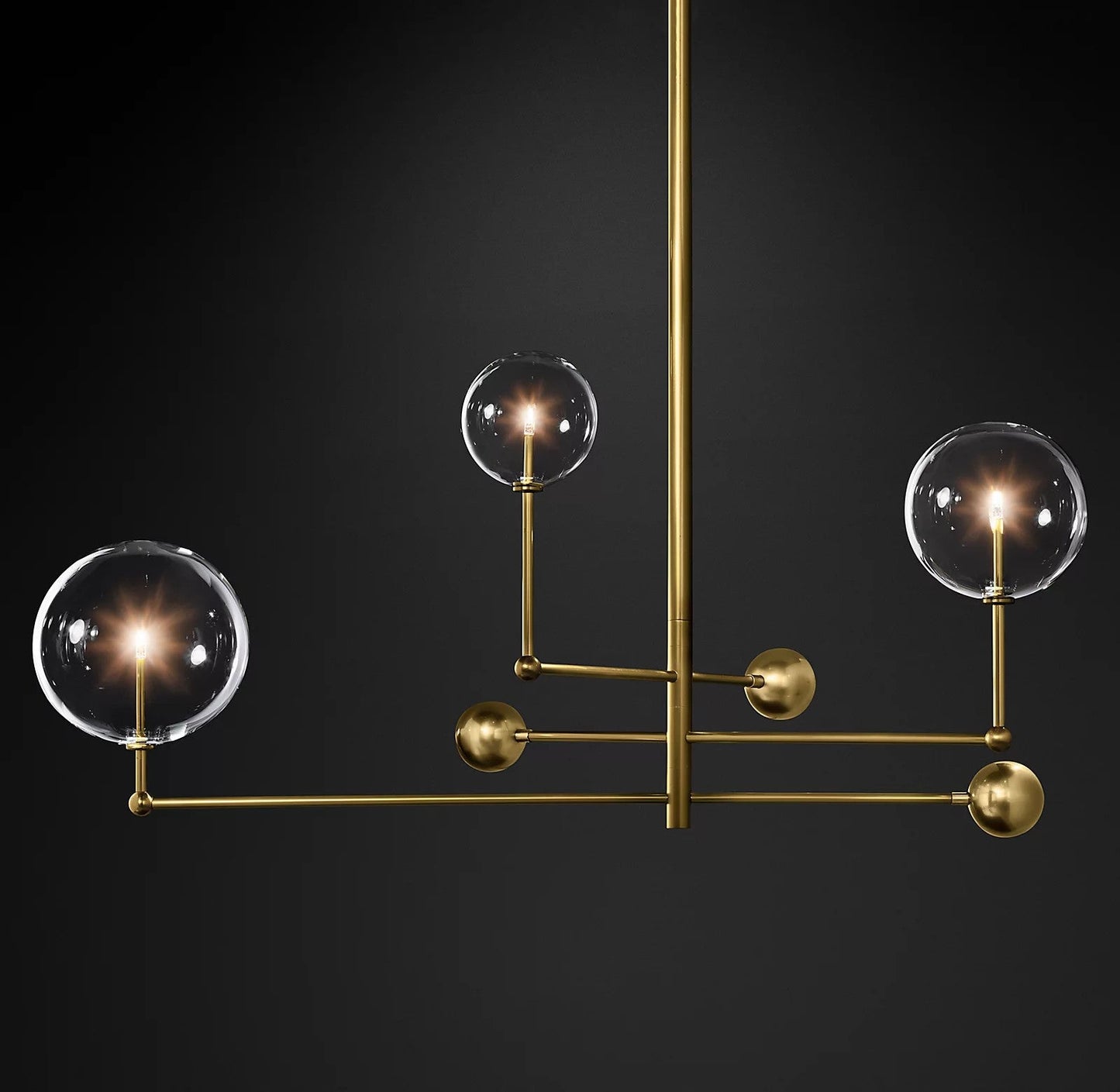 Glass Globe Mobile Chandelier - YIOSI
