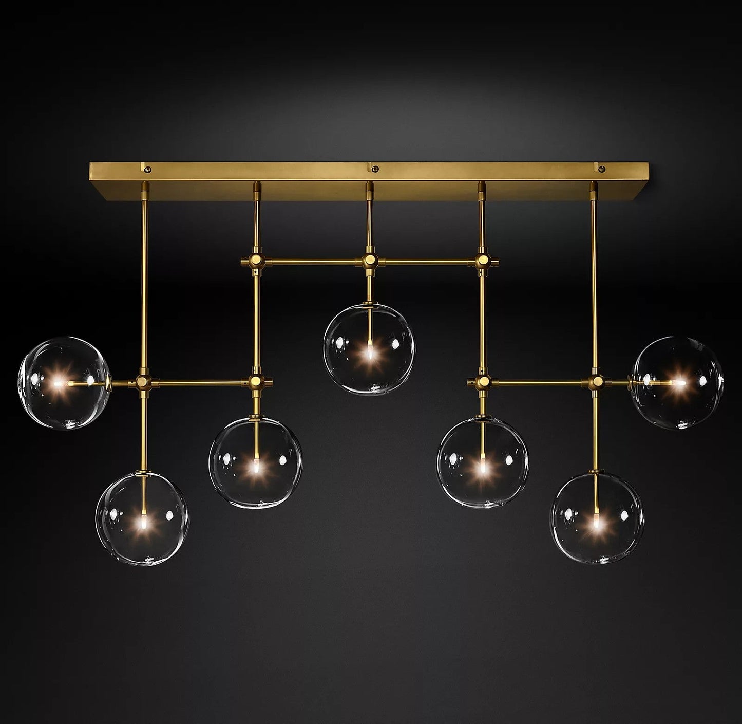 Glass Globe Mobile Chandelier - YIOSI