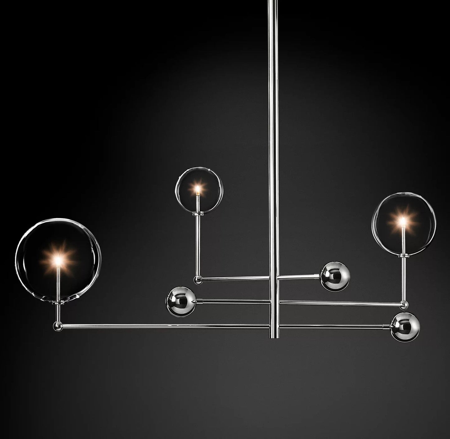 Glass Globe Mobile Chandelier - YIOSI