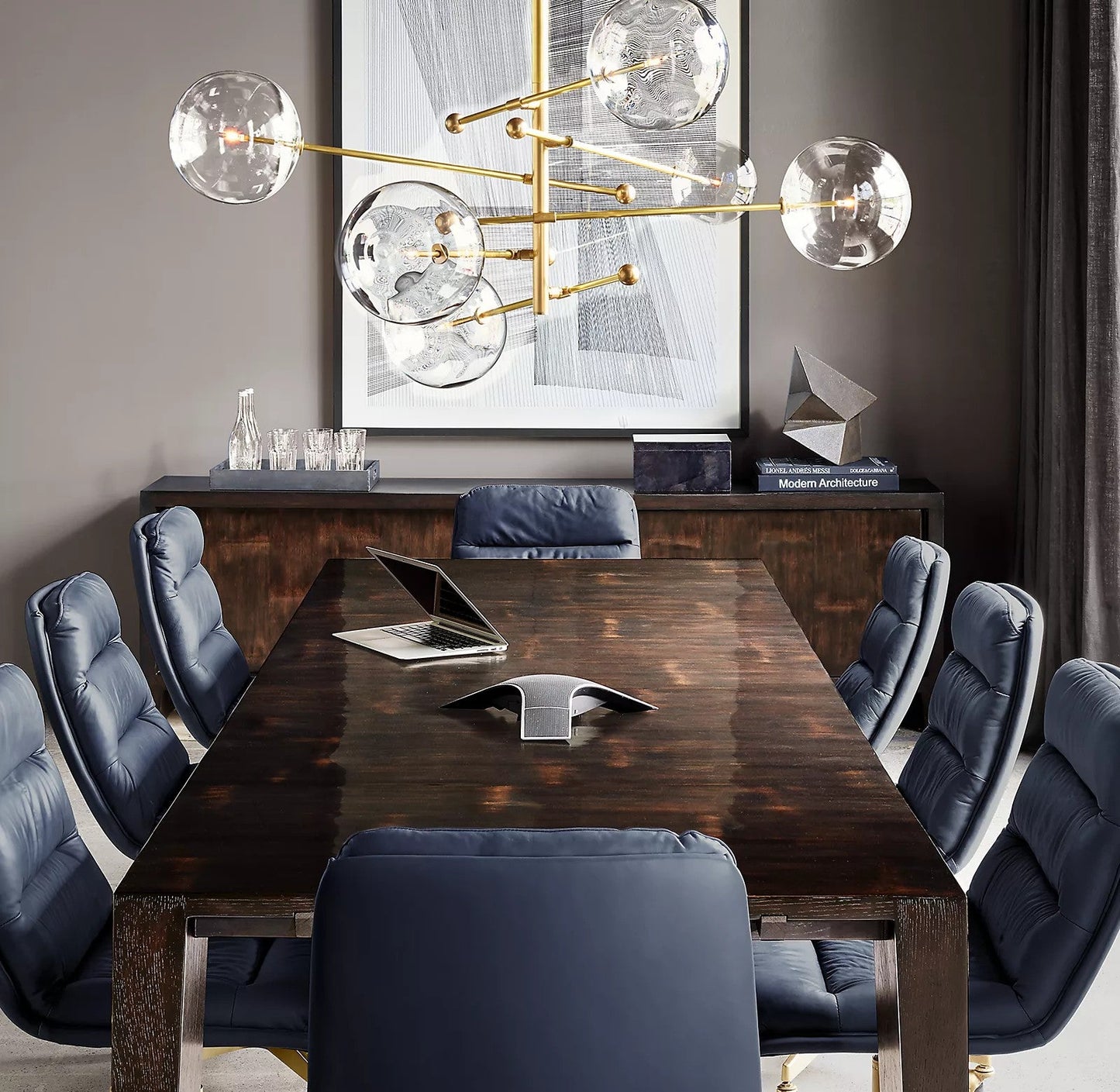 Glass Globe Mobile Chandelier - YIOSI