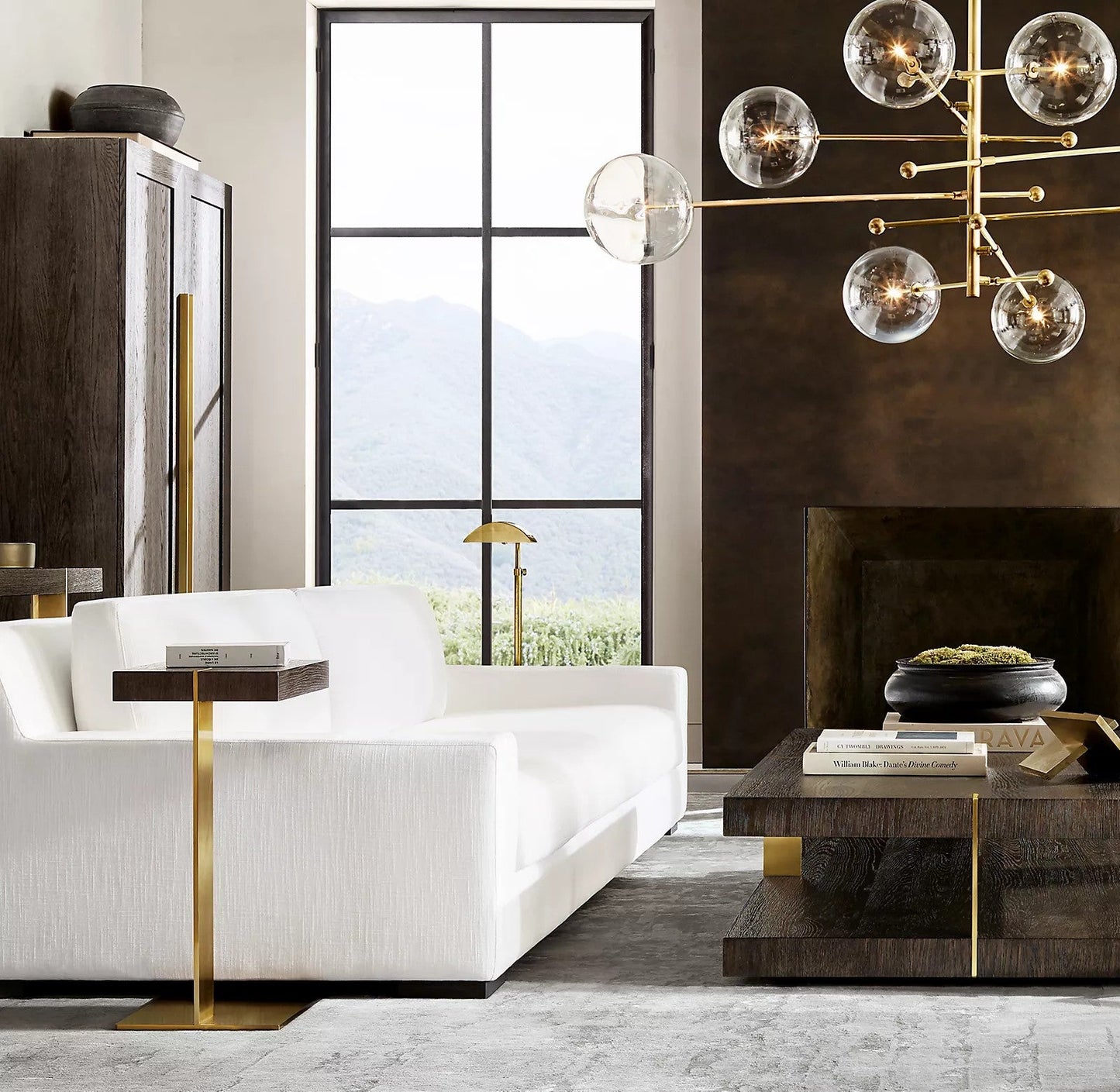 Glass Globe Mobile Chandelier - YIOSI