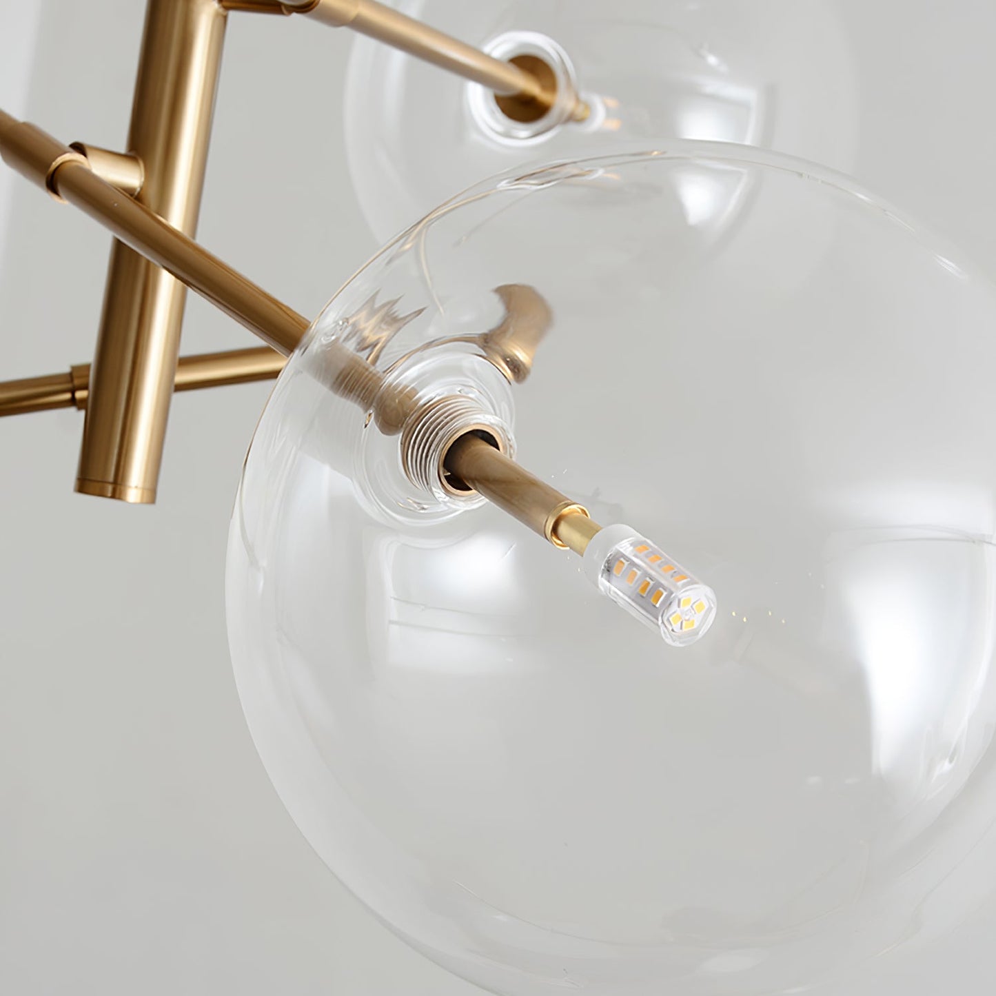 Glass Globe Mobile Chandelier - YIOSI
