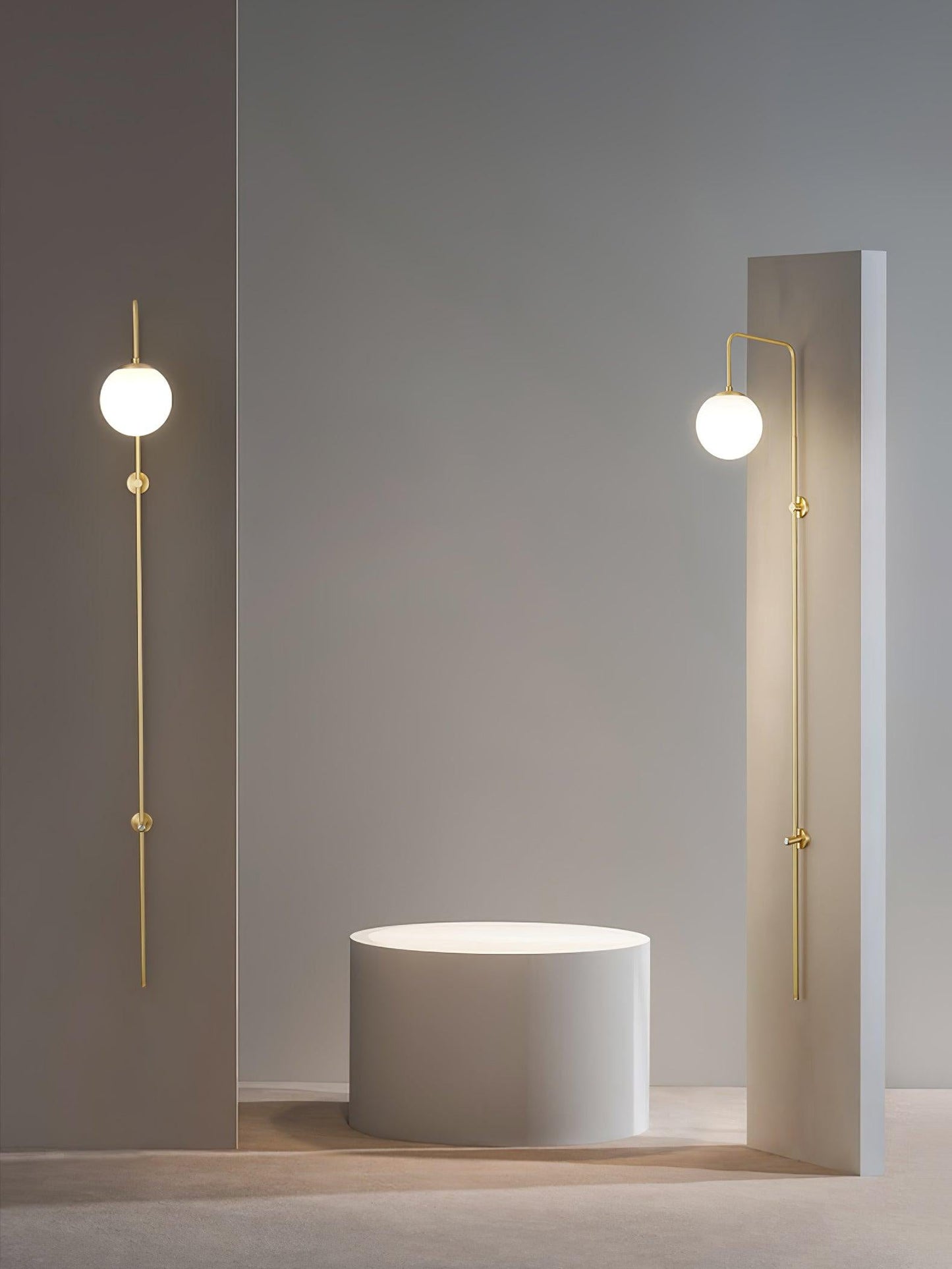 Globe Brass Wall Sconce - YIOSI