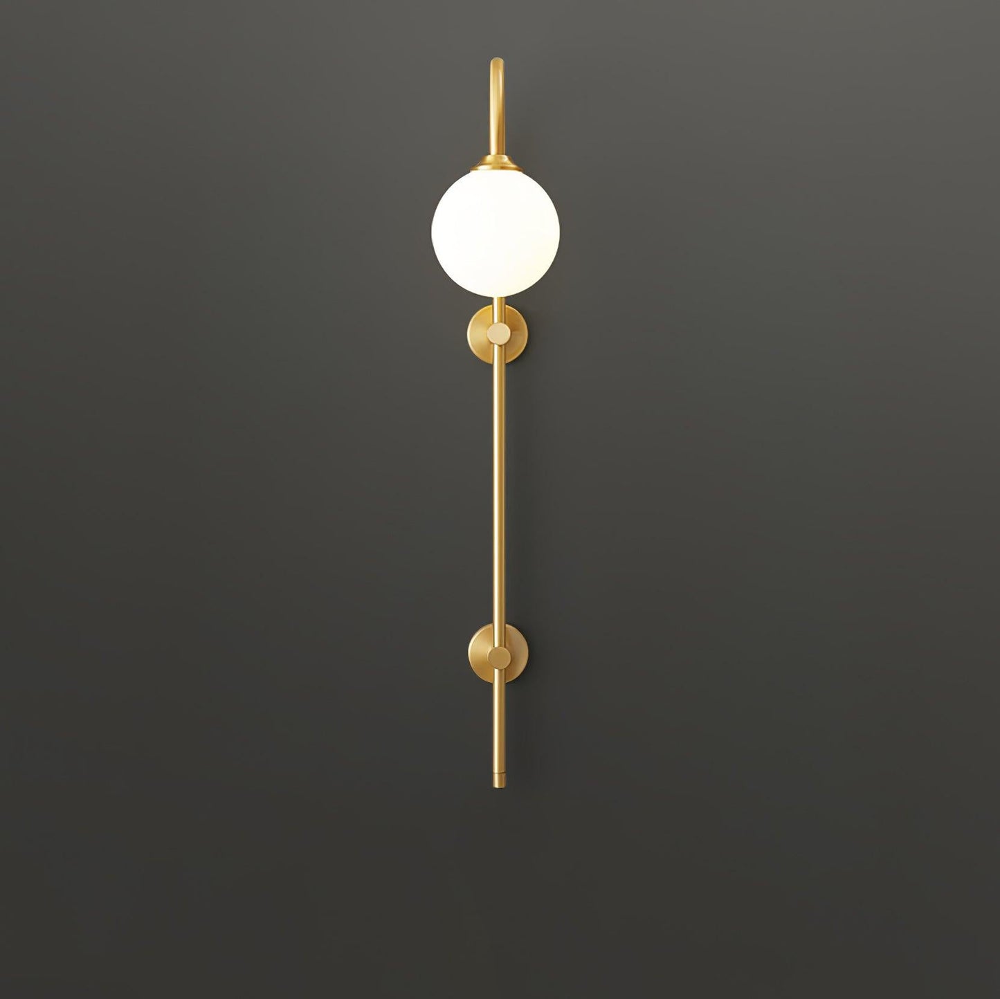 Globe Brass Wall Sconce - YIOSI