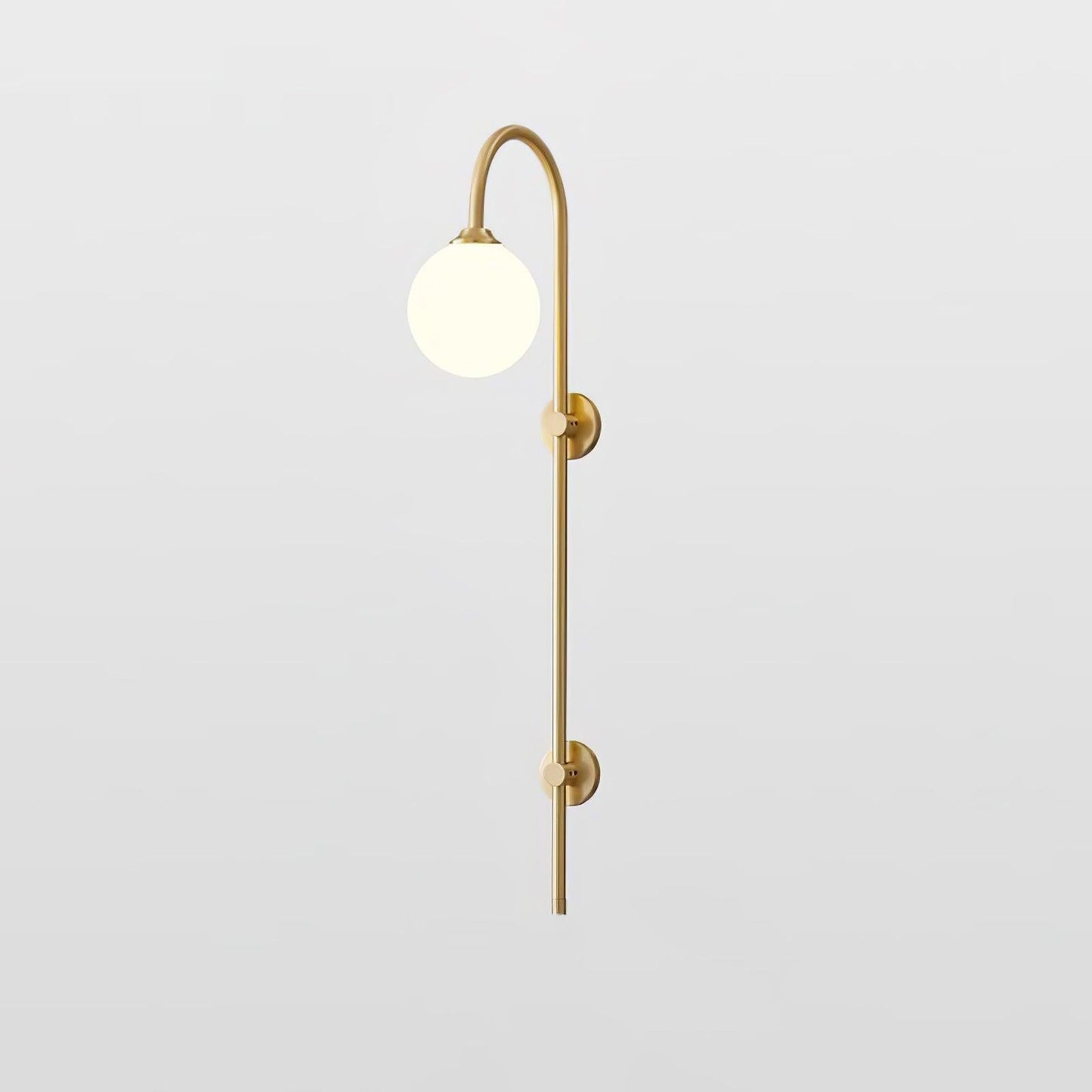 Globe Brass Wall Sconce - YIOSI