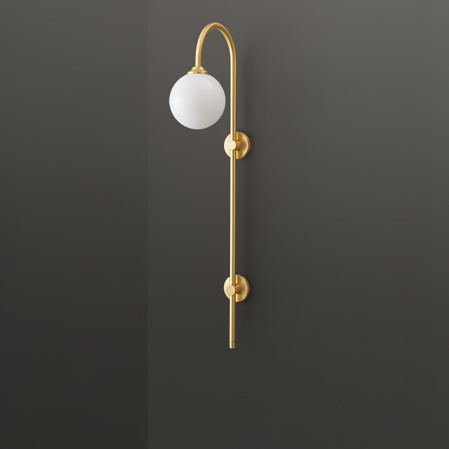 Globe Brass Wall Sconce - YIOSI