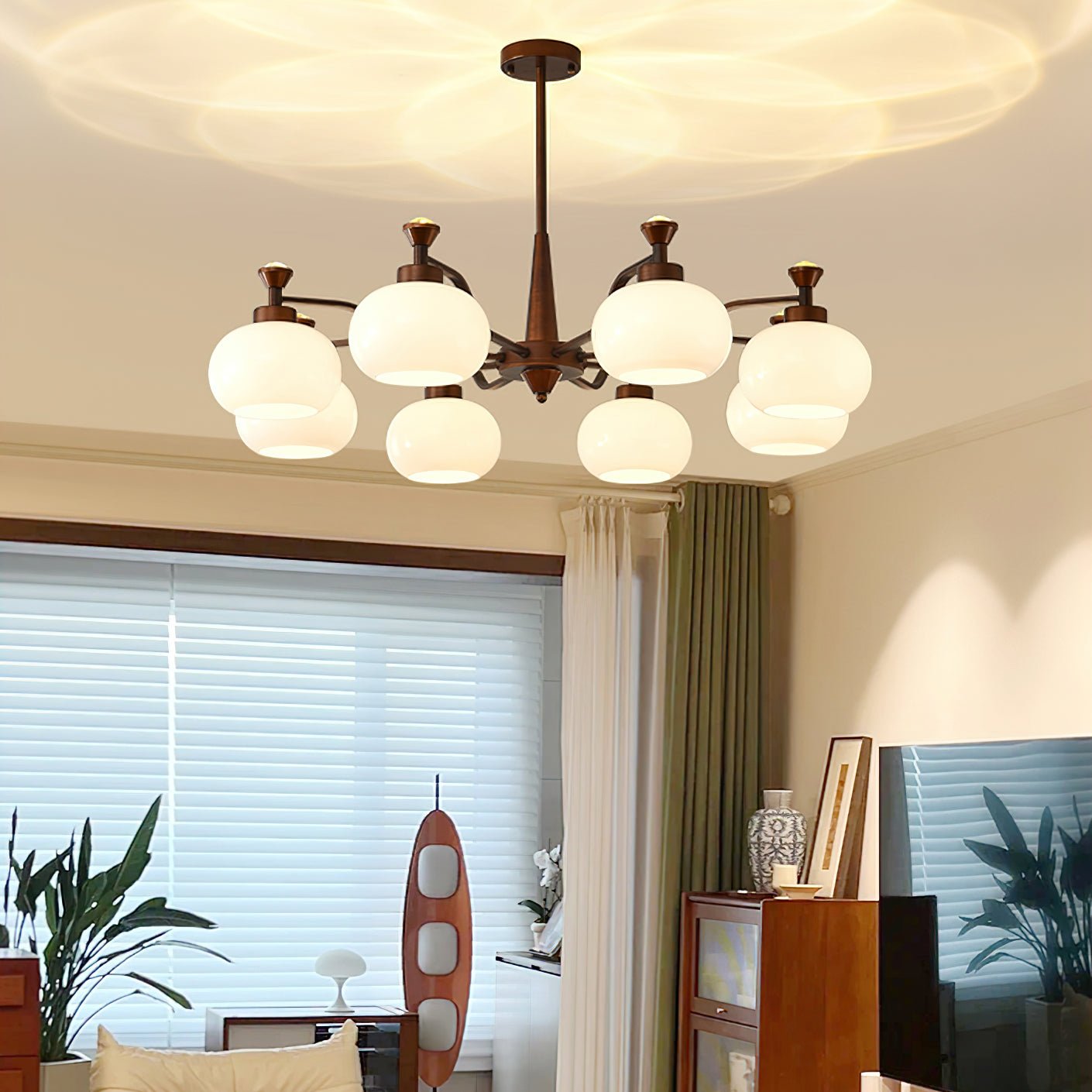 Globe Spotlight Chandelier - YIOSI