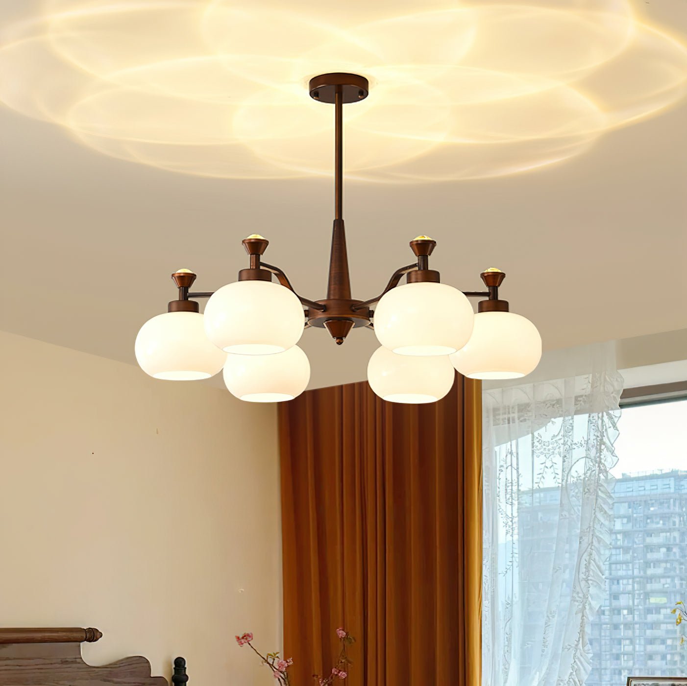 Globe Spotlight Chandelier - YIOSI