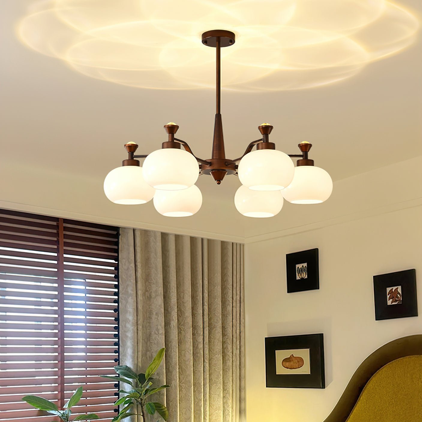 Globe Spotlight Chandelier - YIOSI