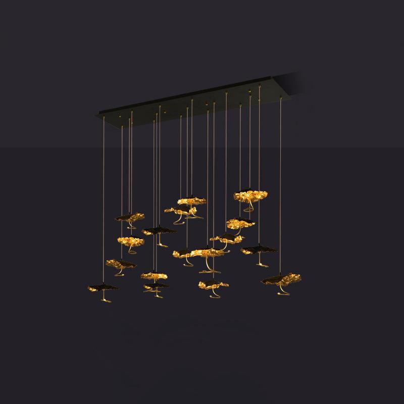 Brass Aviary Constellation Chandelier - YIOSI