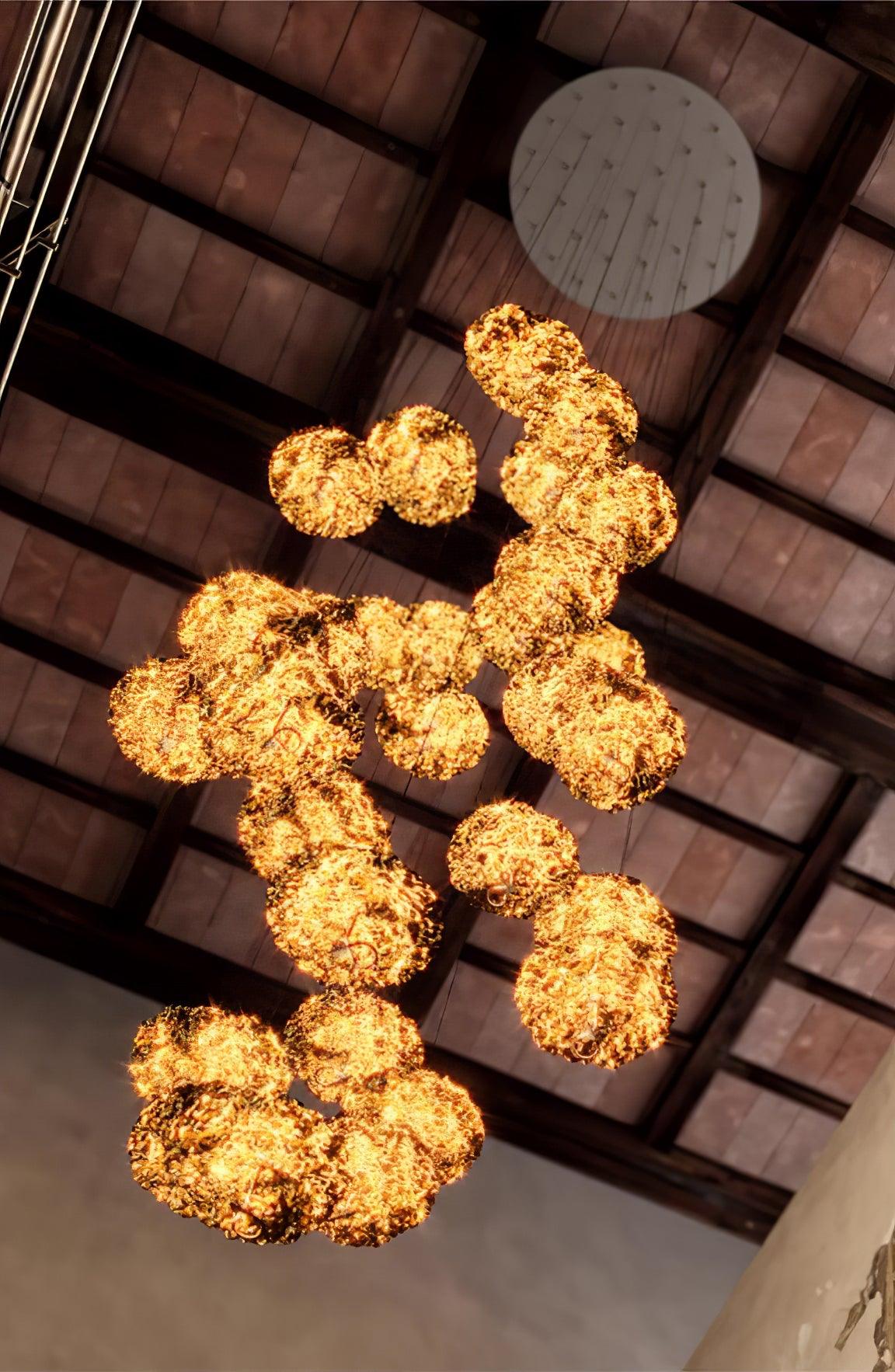 Brass Aviary Constellation Chandelier - YIOSI