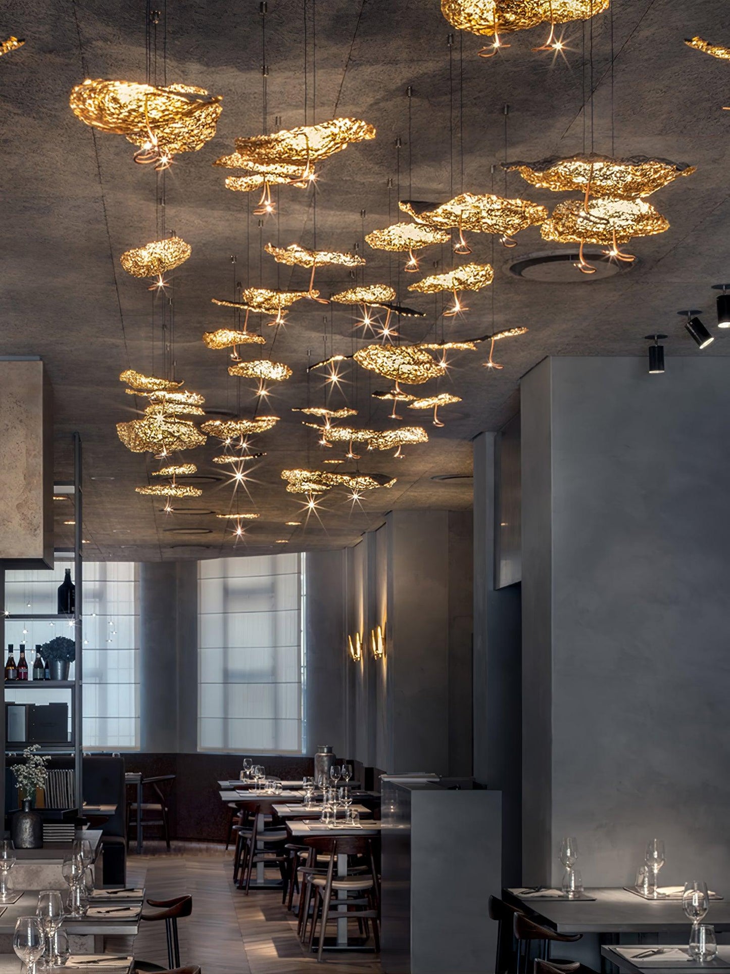 Brass Aviary Constellation Chandelier - YIOSI