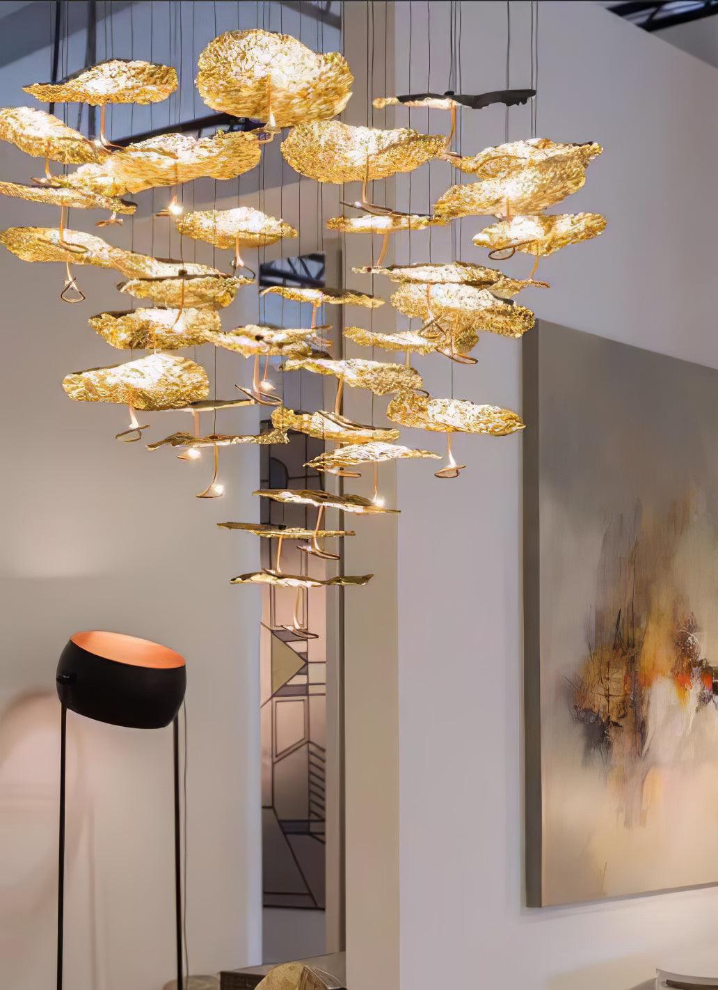 Brass Aviary Constellation Chandelier - YIOSI