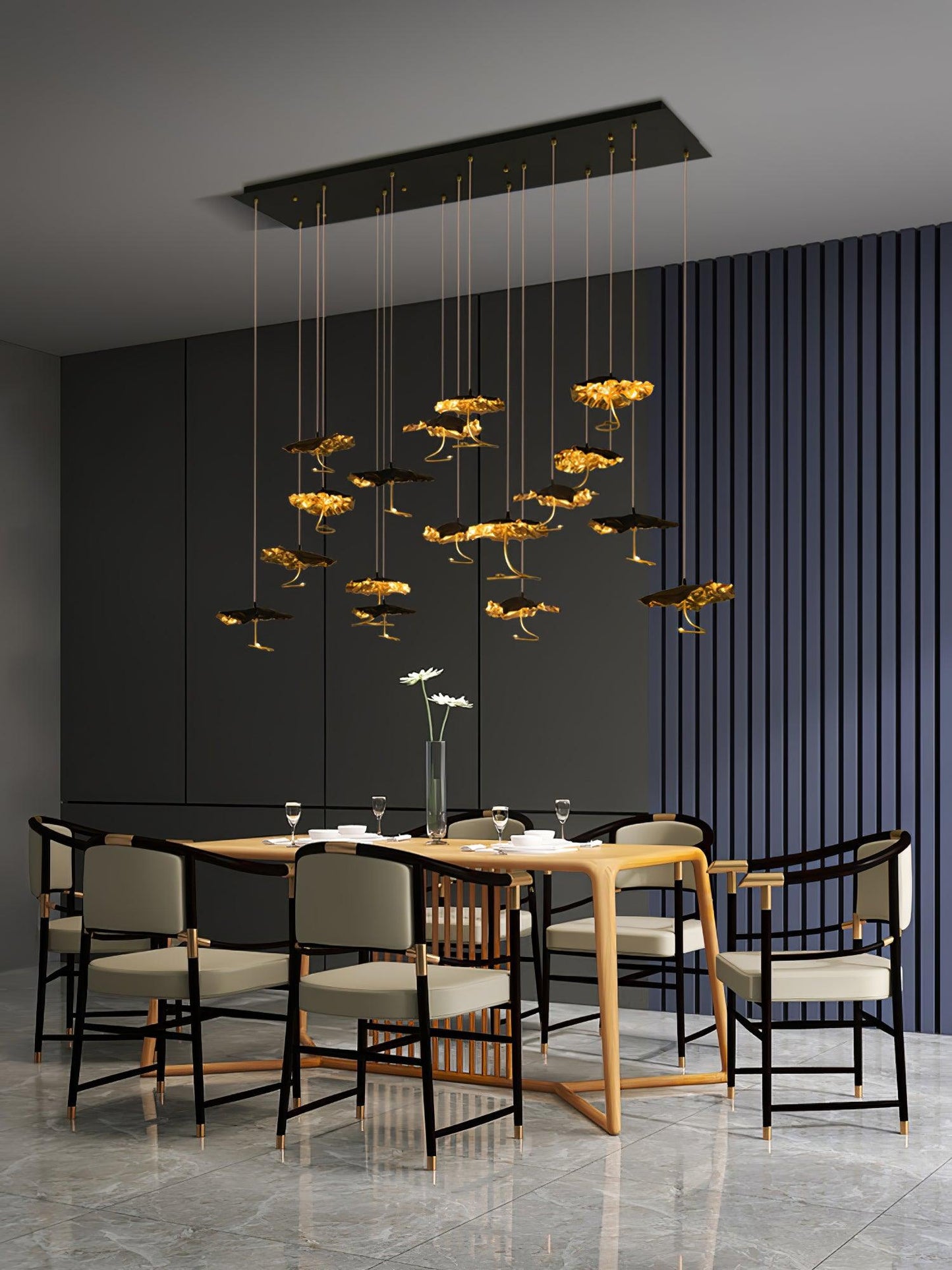 Brass Aviary Constellation Chandelier - YIOSI