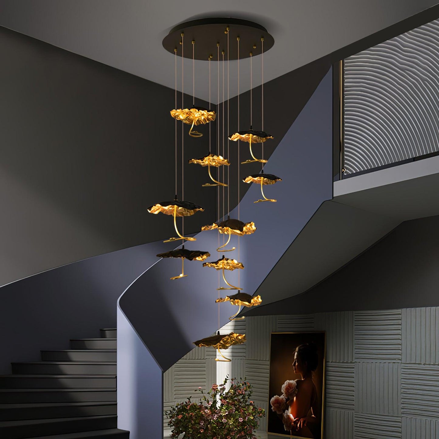 Brass Aviary Constellation Chandelier - YIOSI