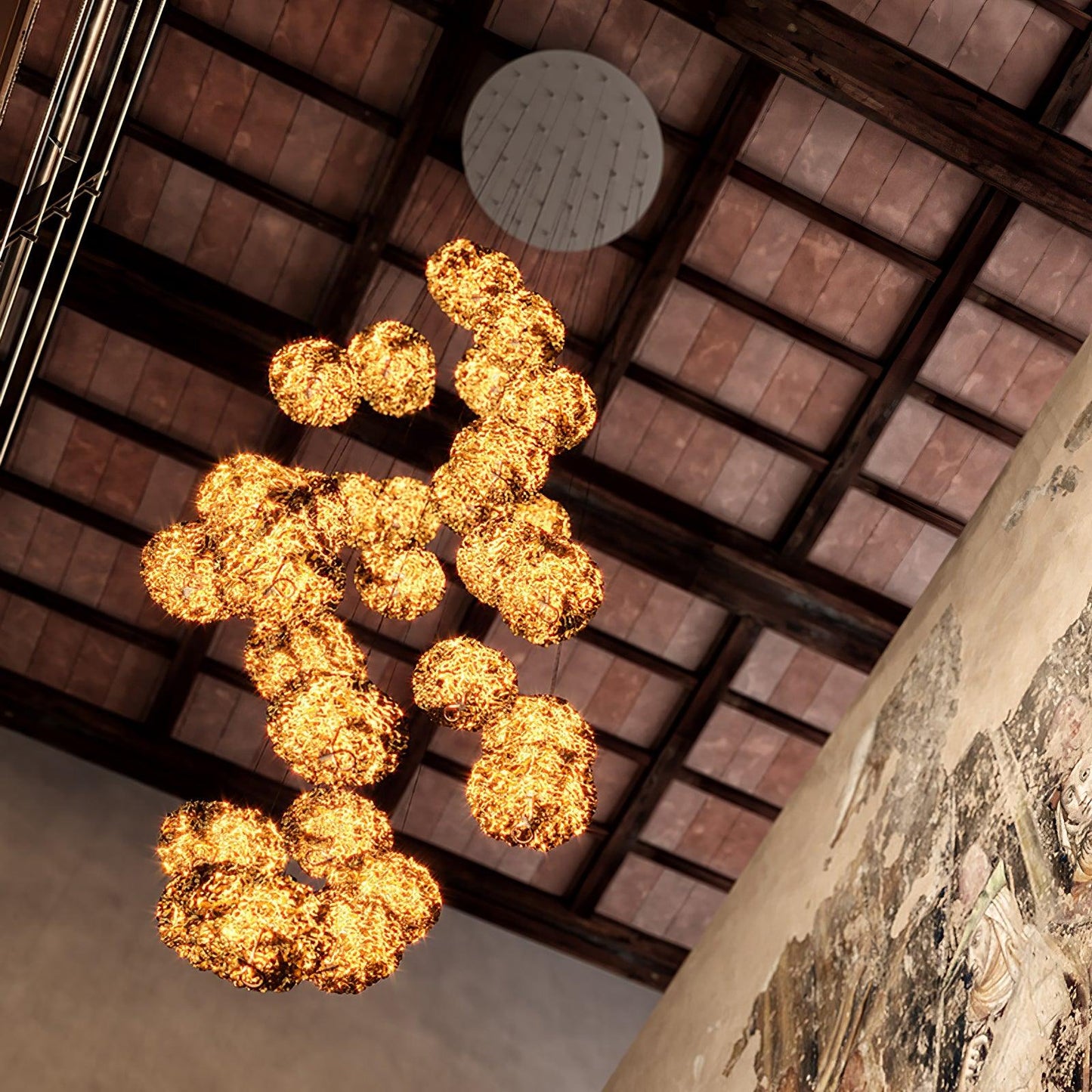 Brass Aviary Constellation Chandelier - YIOSI