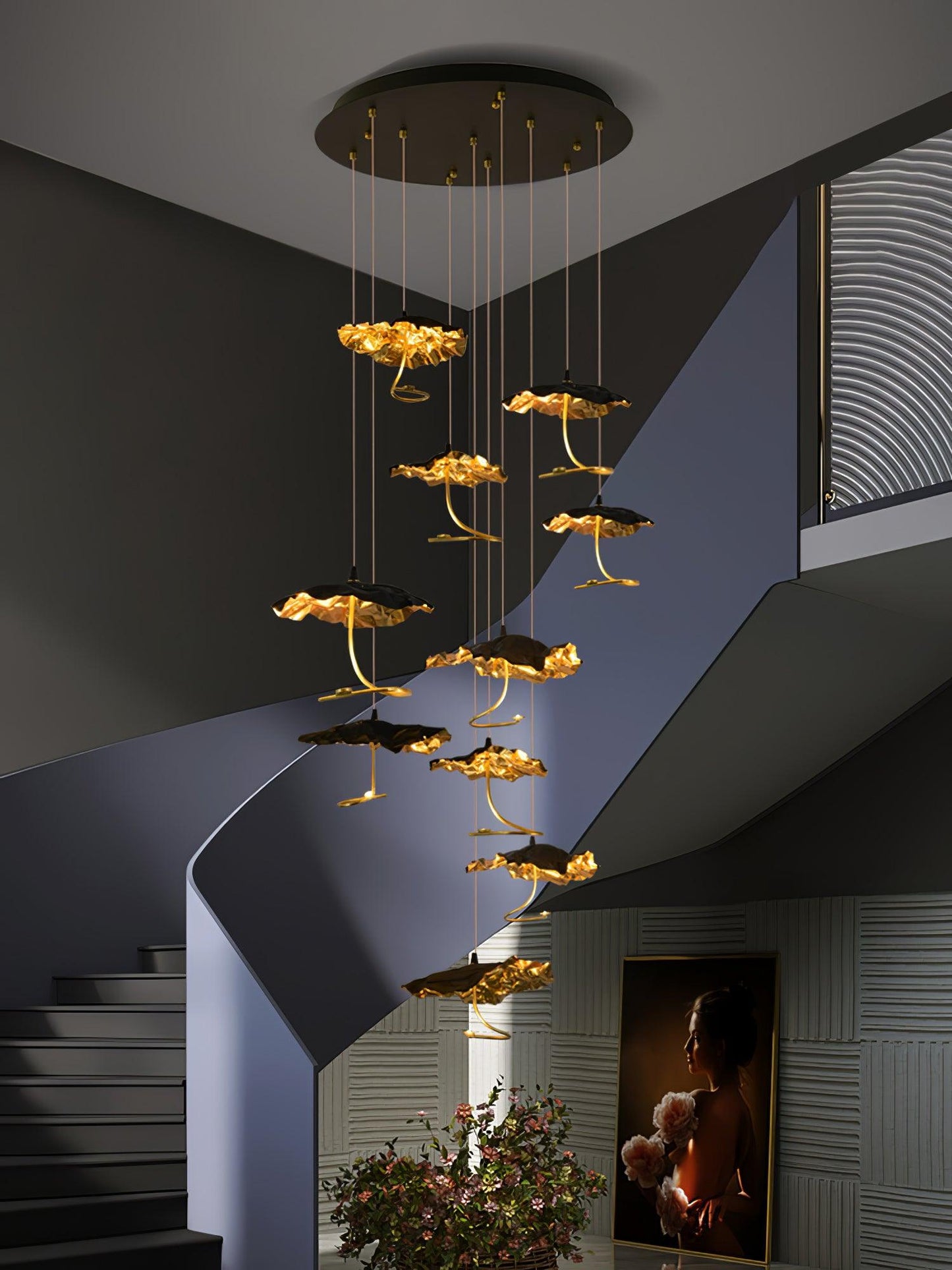 Brass Aviary Constellation Chandelier - YIOSI