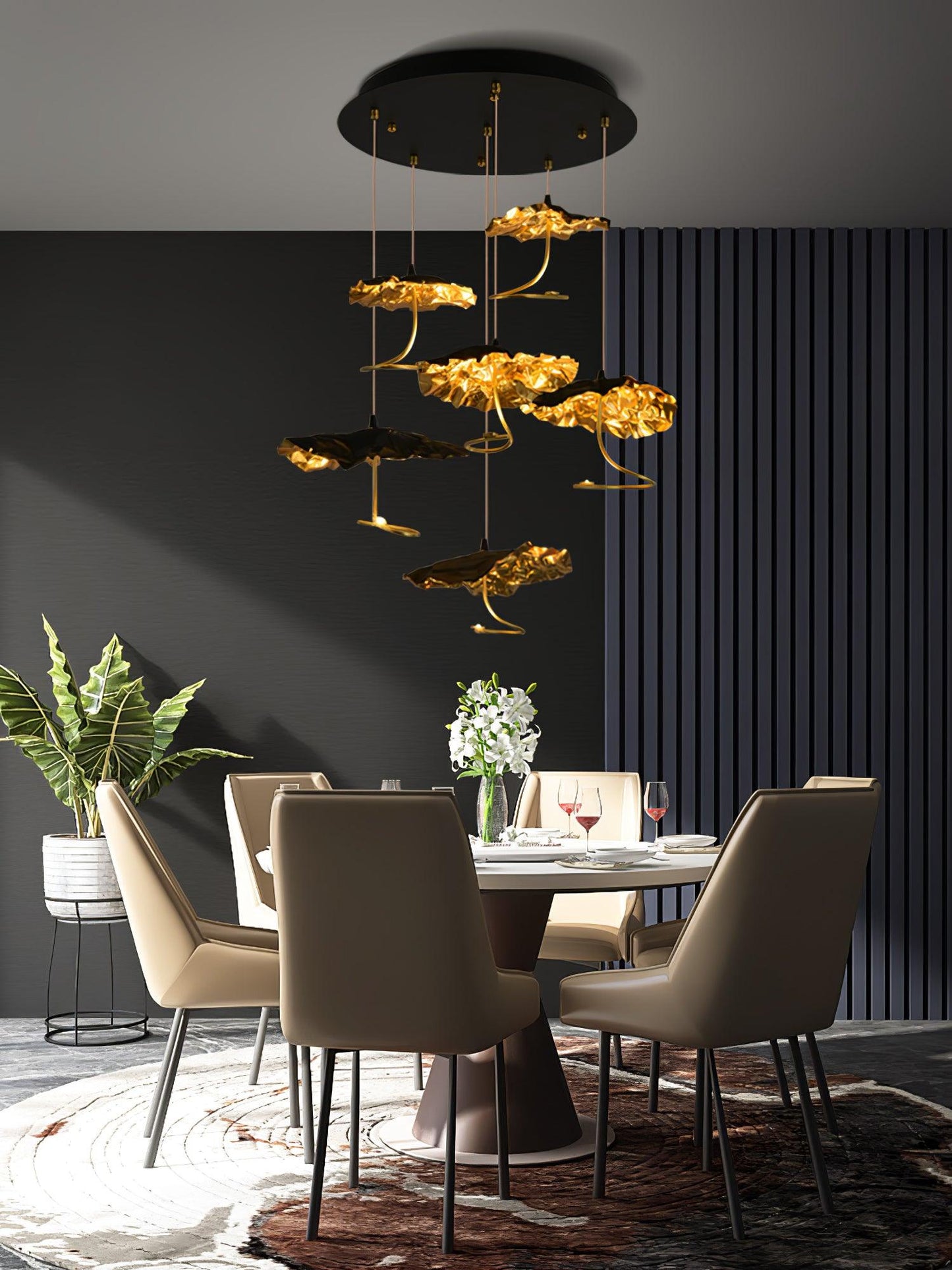 Brass Aviary Constellation Chandelier - YIOSI