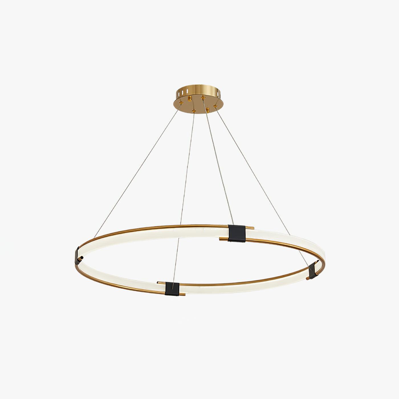 Gold Ring Chandelier - YIOSI