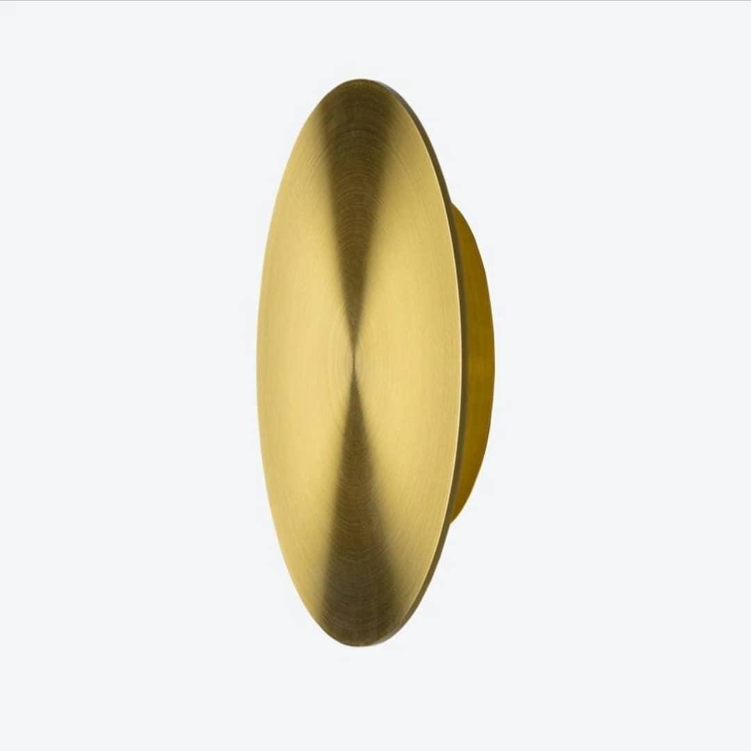 Gossa Wall Lamp Modern Brass Metal Halo Light