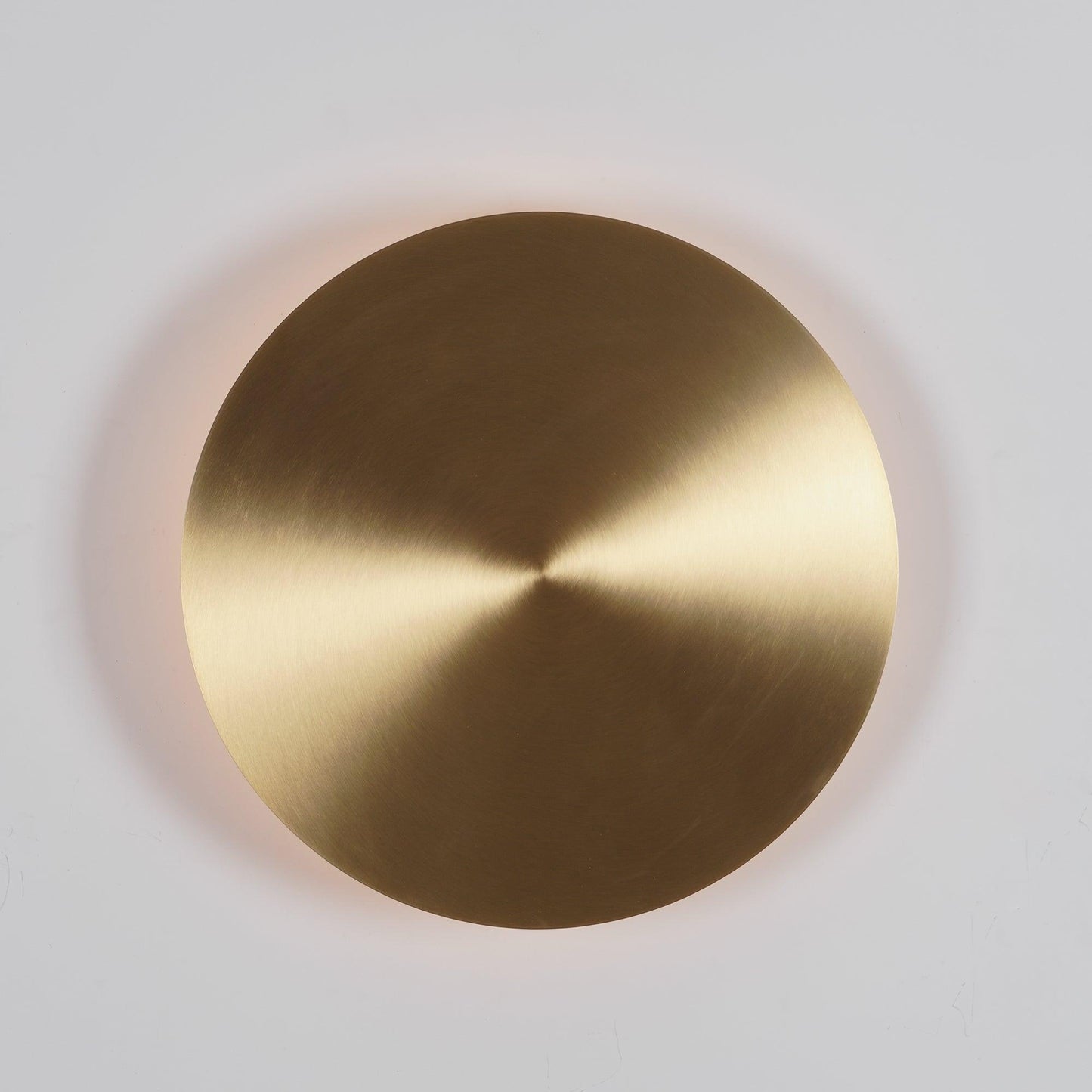Gossa Wall Lamp Modern Brass Metal Halo Light