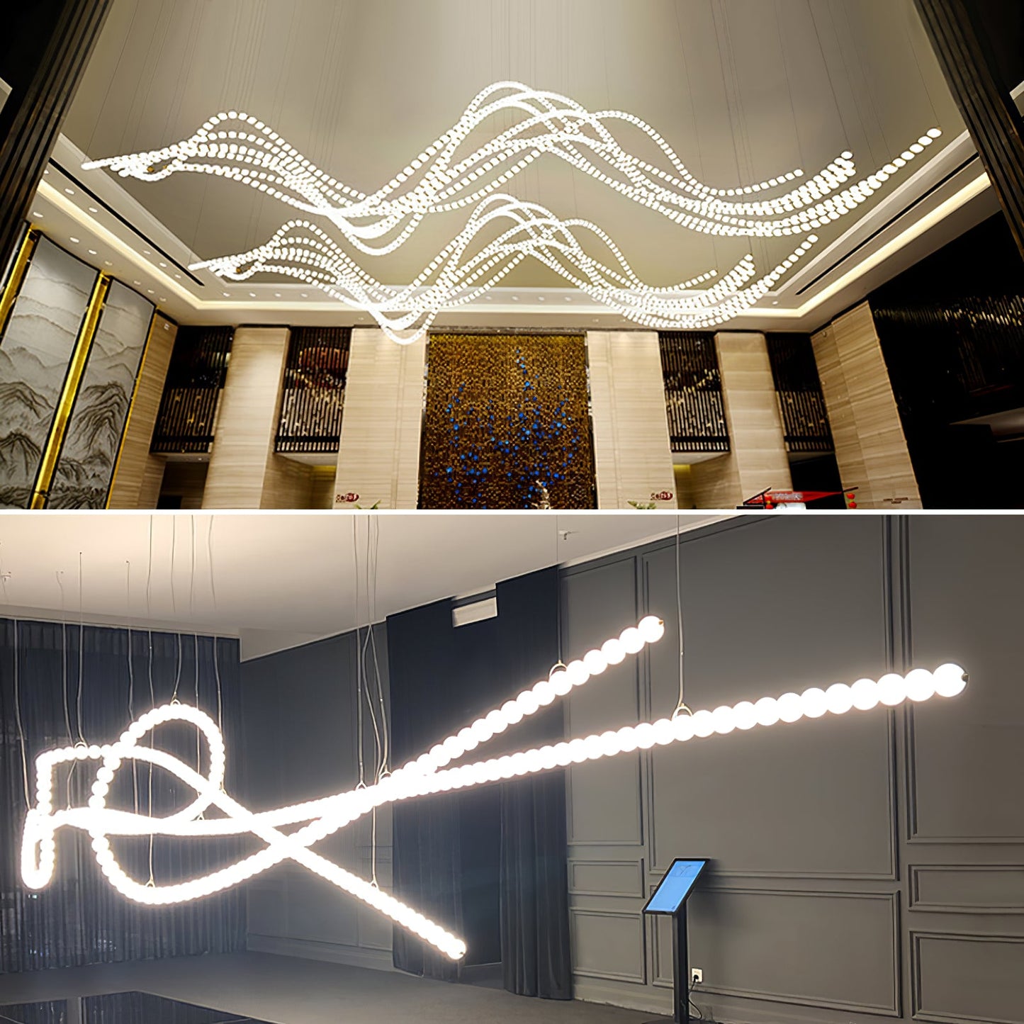 Halti Necklace Acrylic Chandelier - YIOSI