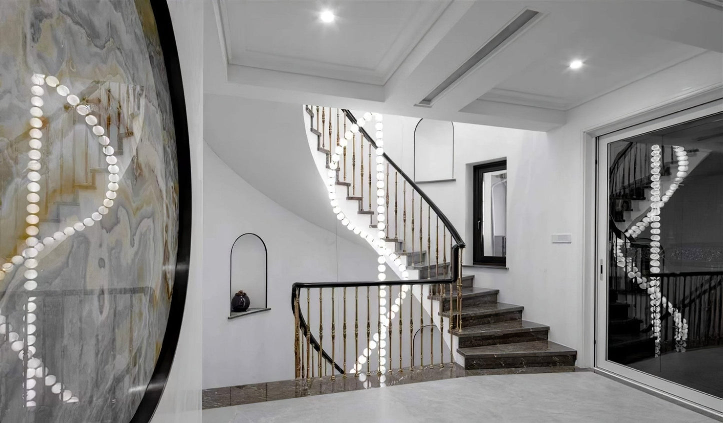 Halti Necklace Acrylic Chandelier - YIOSI