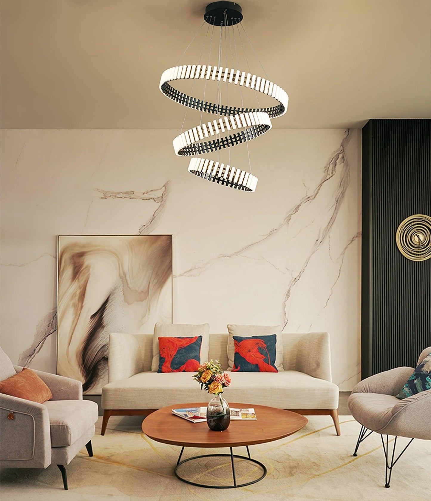 Hanging LED Chandelier - YIOSI