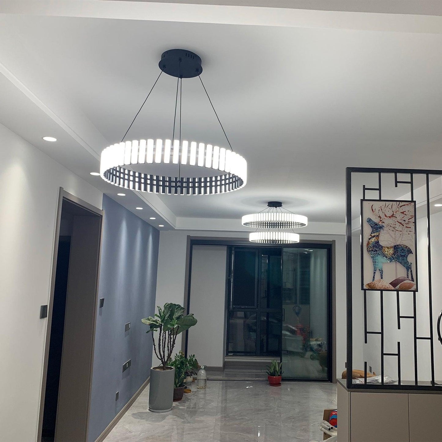 Hanging LED Chandelier - YIOSI