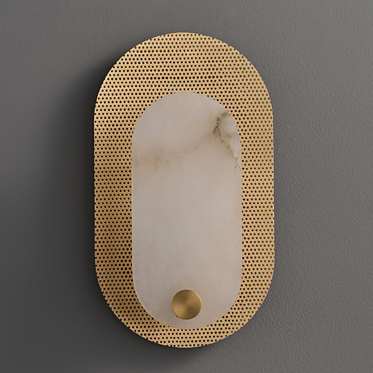Harlan Alabaster Wall Light - YIOSI