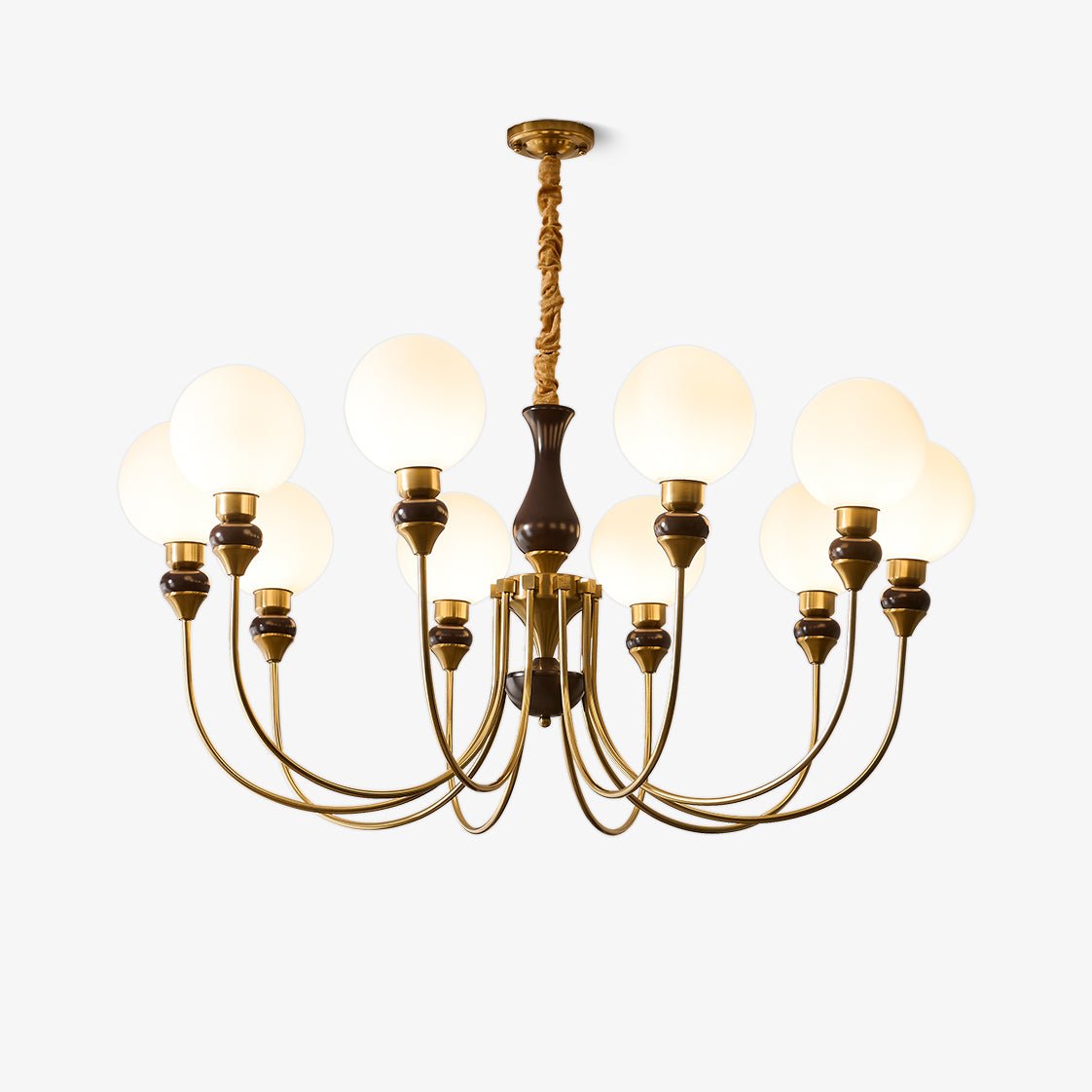 Helena Curve Chandelier - YIOSI