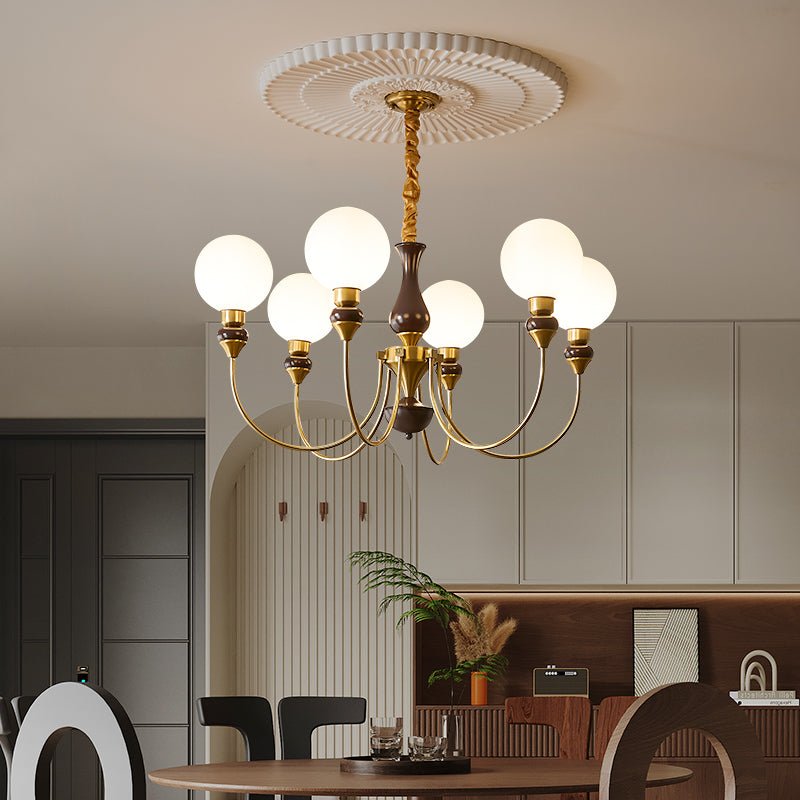 Helena Curve Chandelier - YIOSI