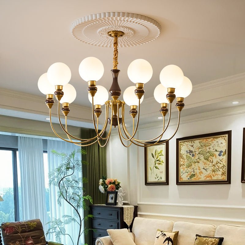 Helena Curve Chandelier - YIOSI