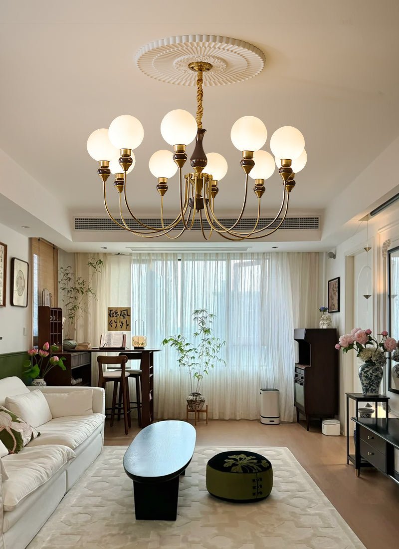 Helena Curve Chandelier - YIOSI