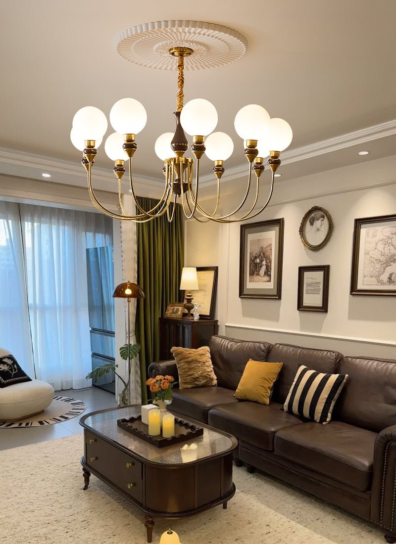 Helena Curve Chandelier - YIOSI