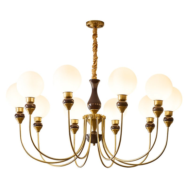 Helena Curve Chandelier - YIOSI