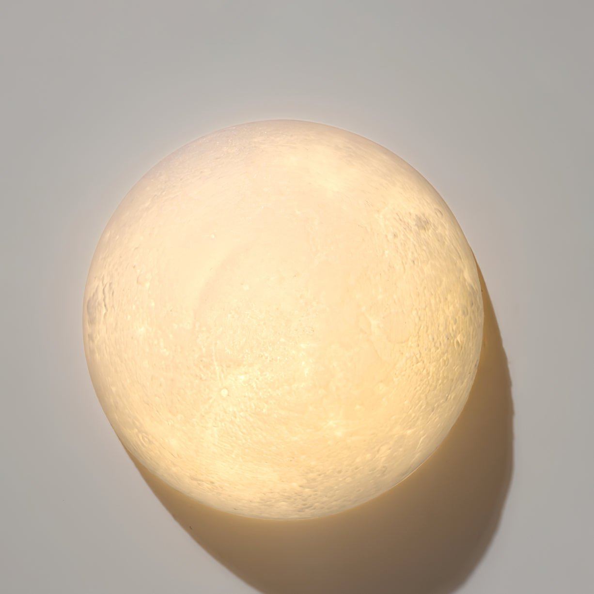 Vakkerlight Hemisphere Moon Wall Lamp – 3D Lunar Light for Home Décor