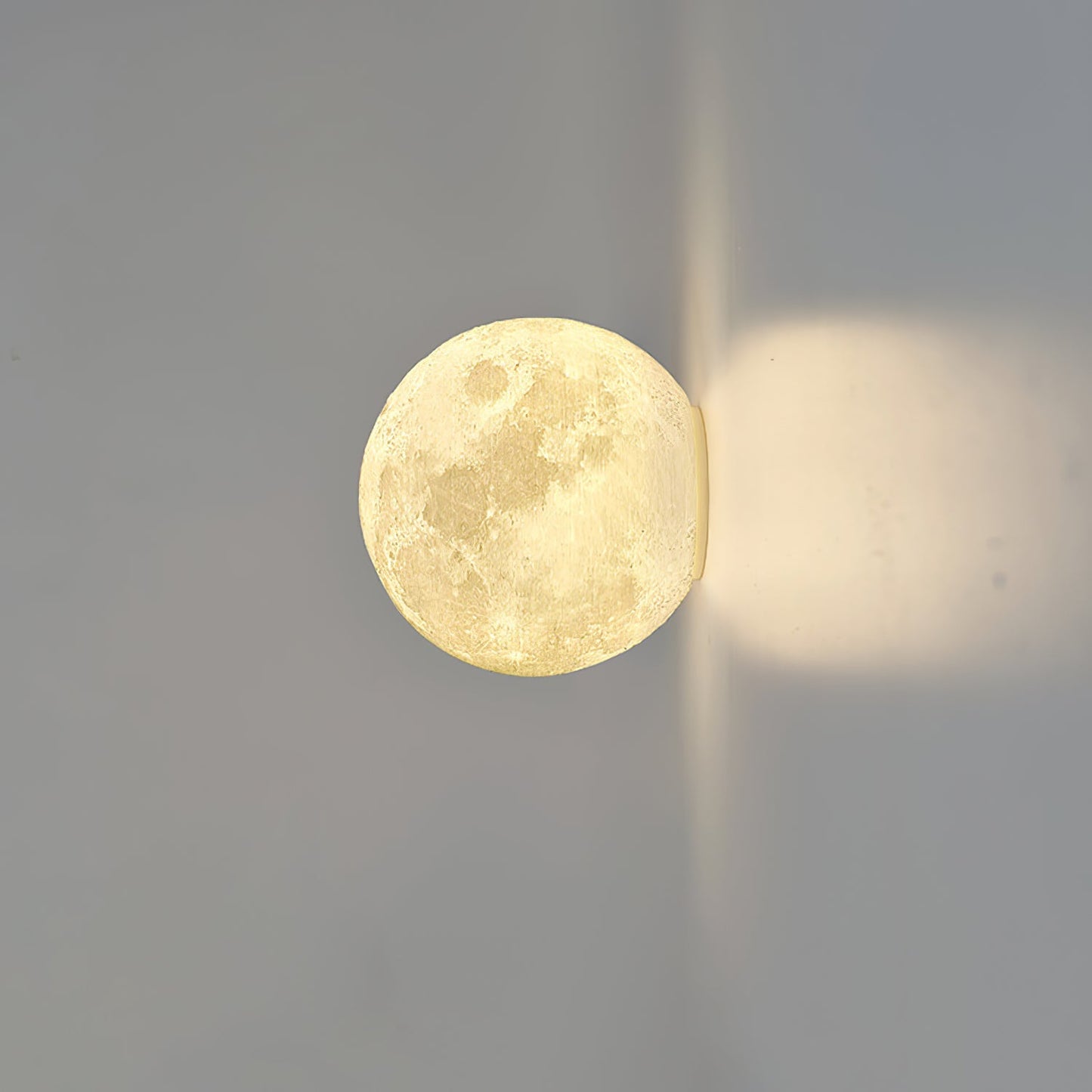 Vakkerlight Hemisphere Moon Wall Lamp – 3D Lunar Light for Home Décor
