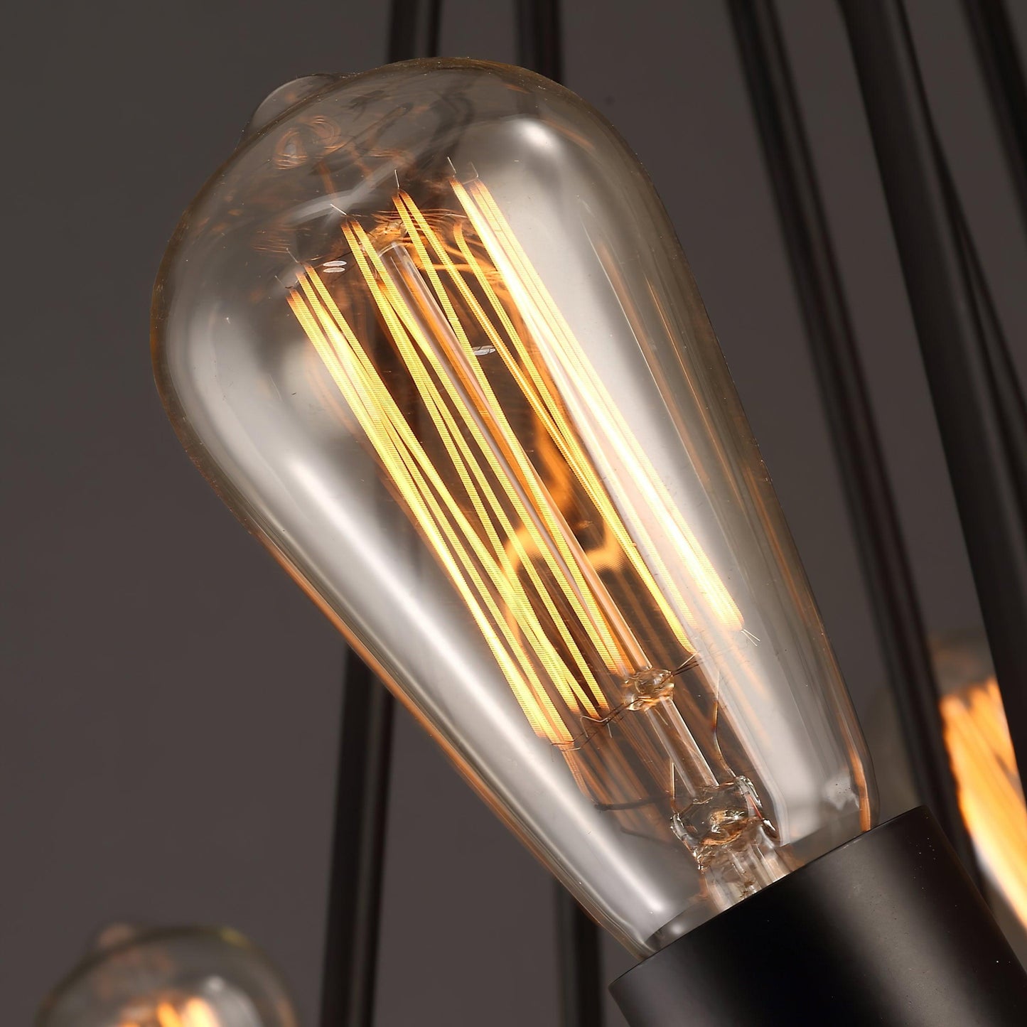 Hemp Rope Industrial Large Circle Chandelier - YIOSI