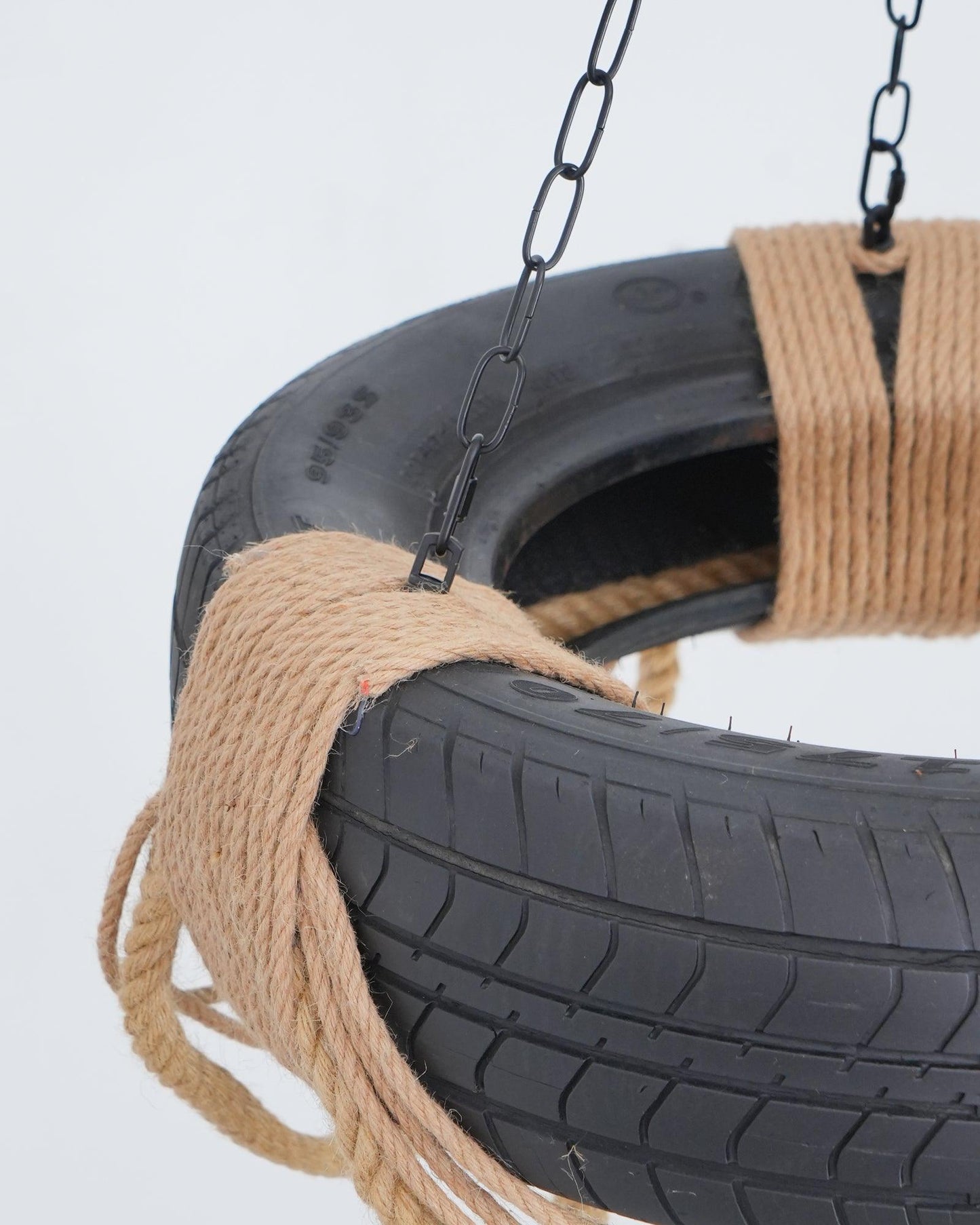 Hemp Rope Industrial Tire Chandelier - YIOSI