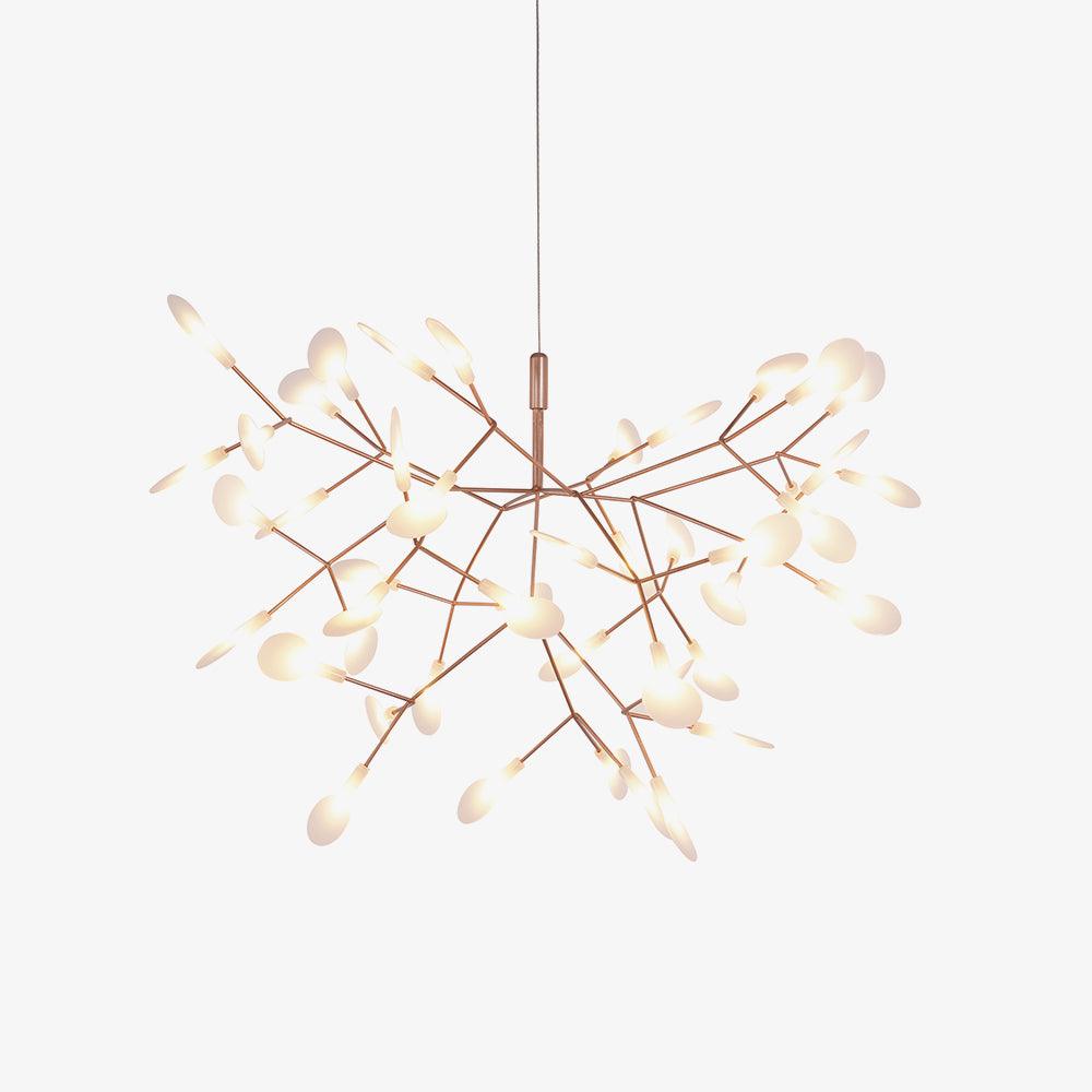 Rose Gold Firefly LED Chandelier - YIOSI