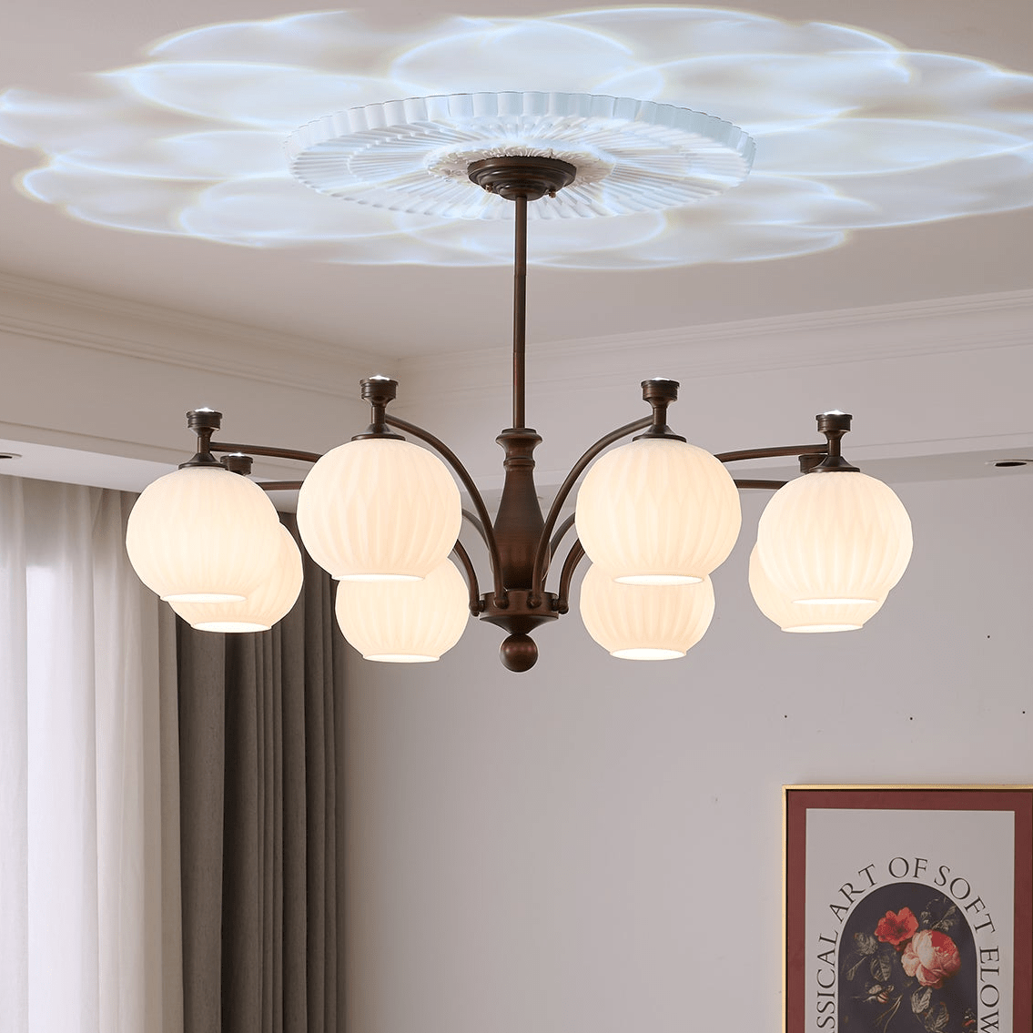 Hespera Orb Chandelier - YIOSI