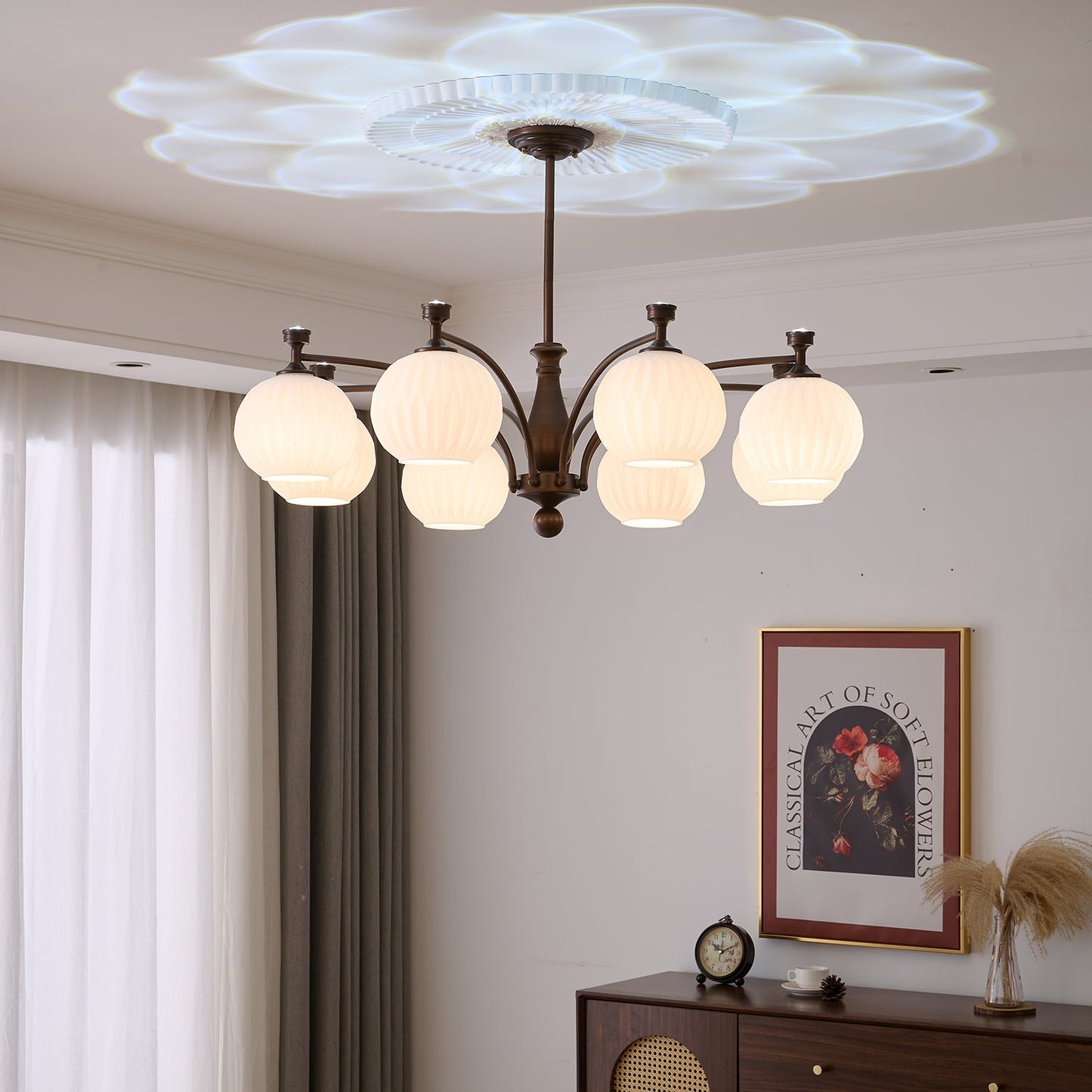 Hespera Orb Chandelier - YIOSI