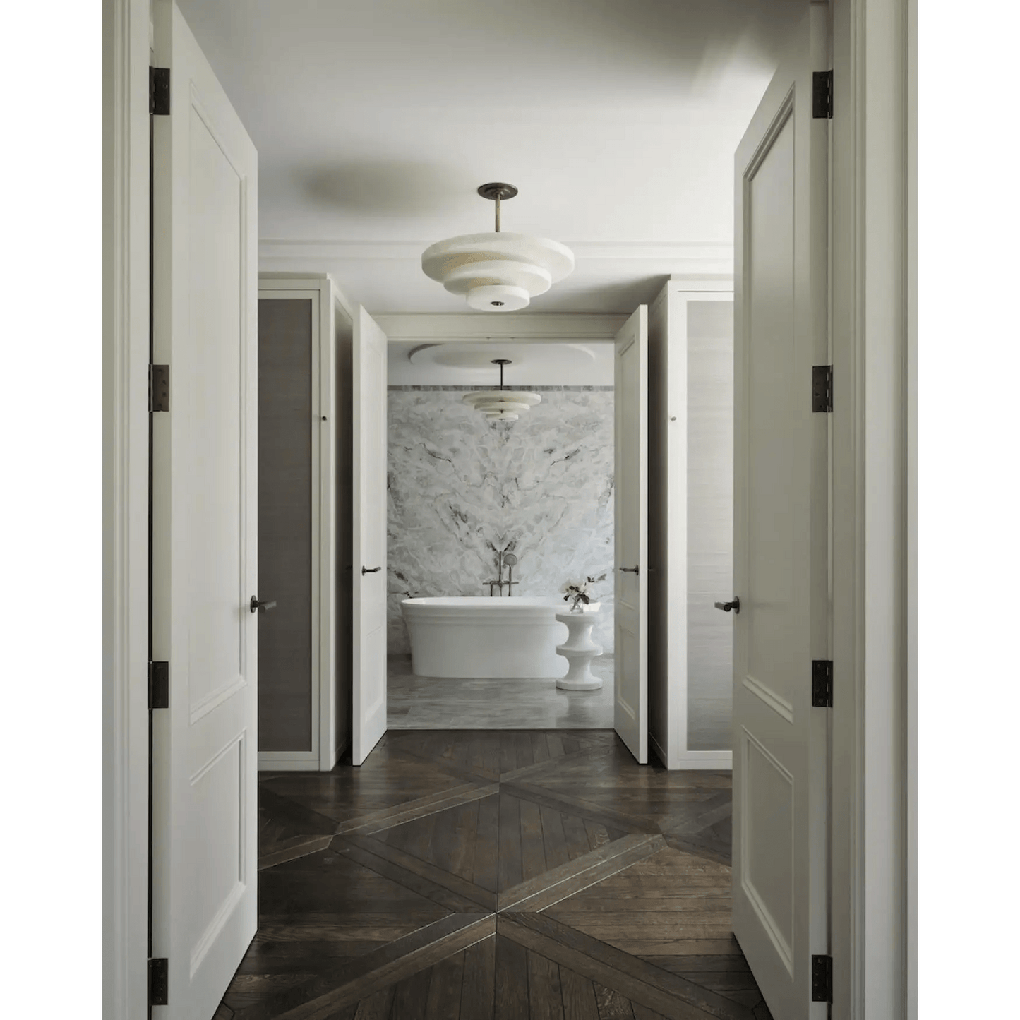 Ice Queen Alabaster Chandelier - YIOSI