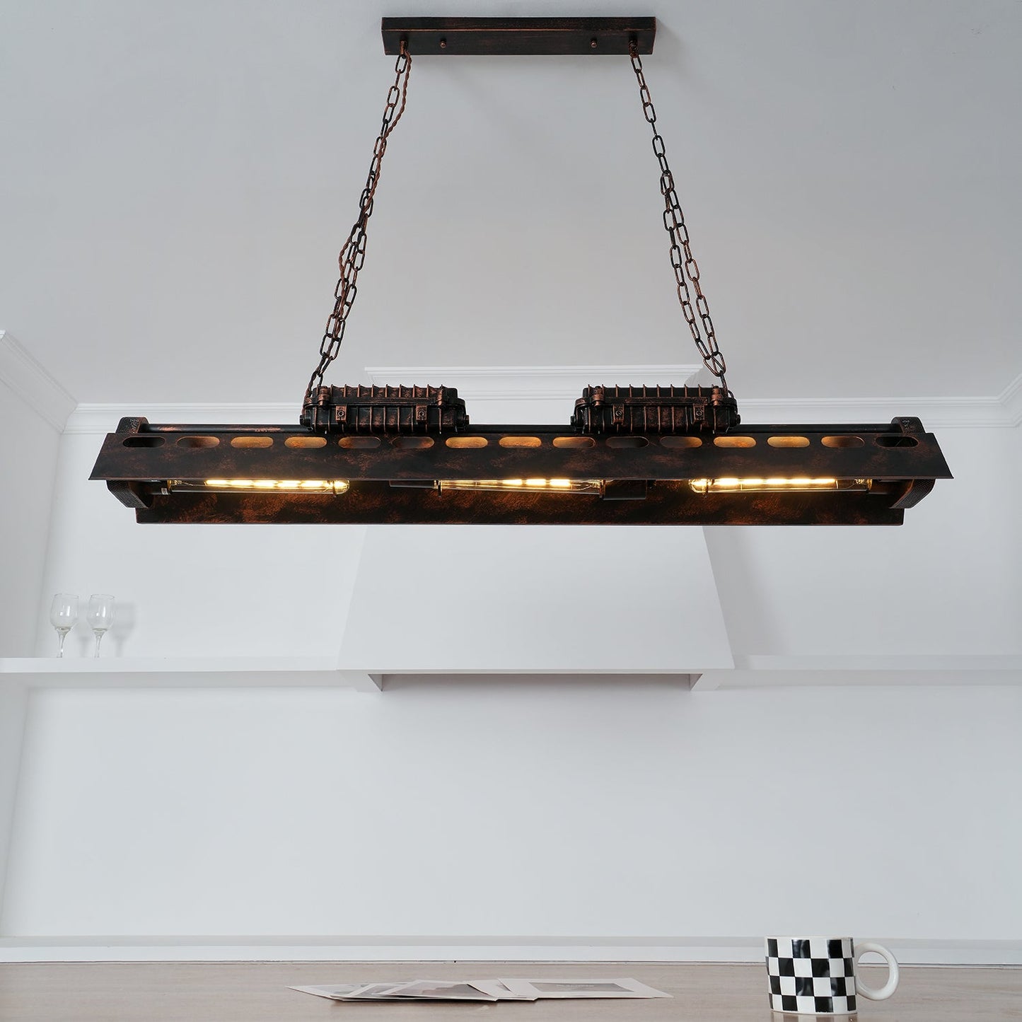 Industrial Steampunk Chandelier - YIOSI